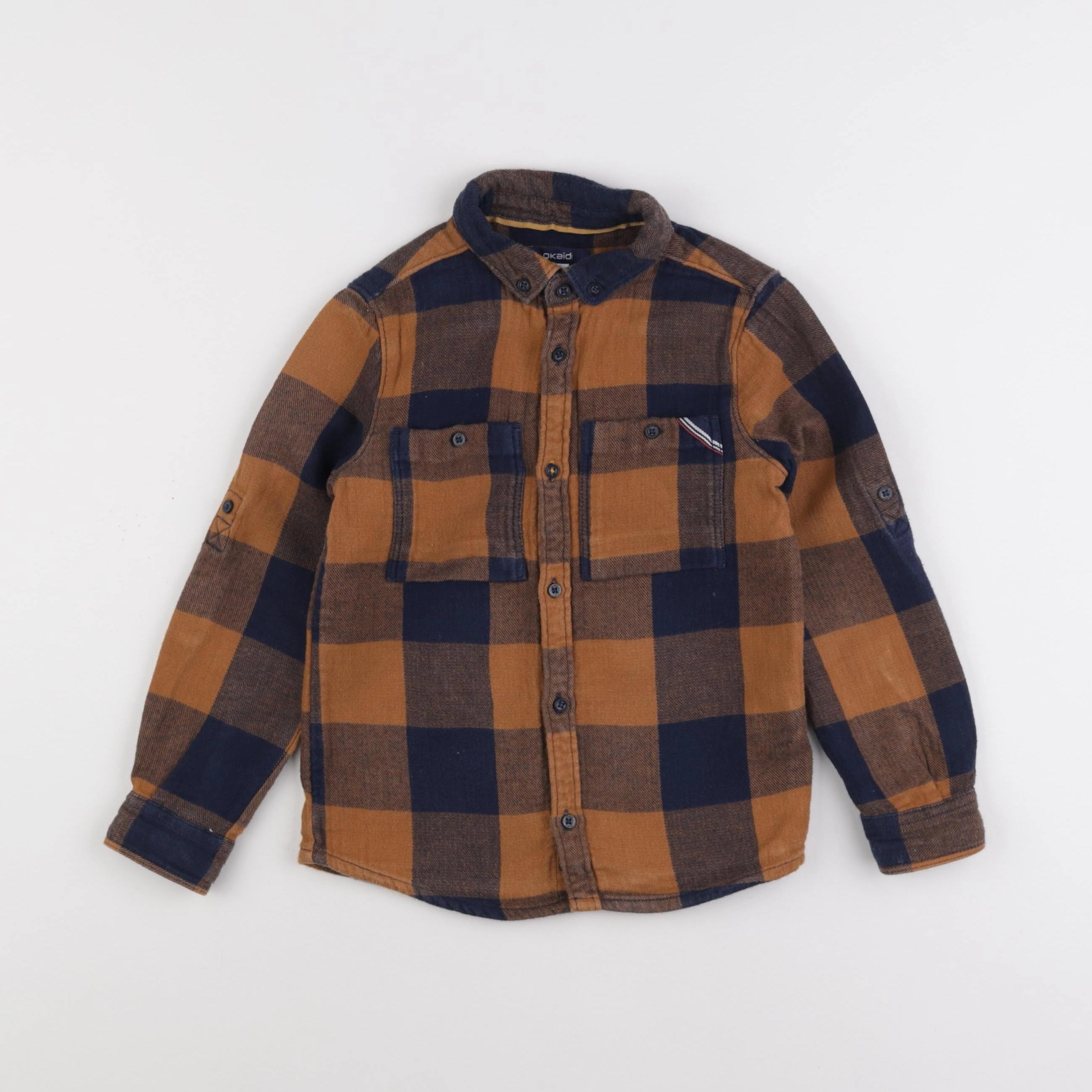 Okaidi - chemise marron - 5 ans