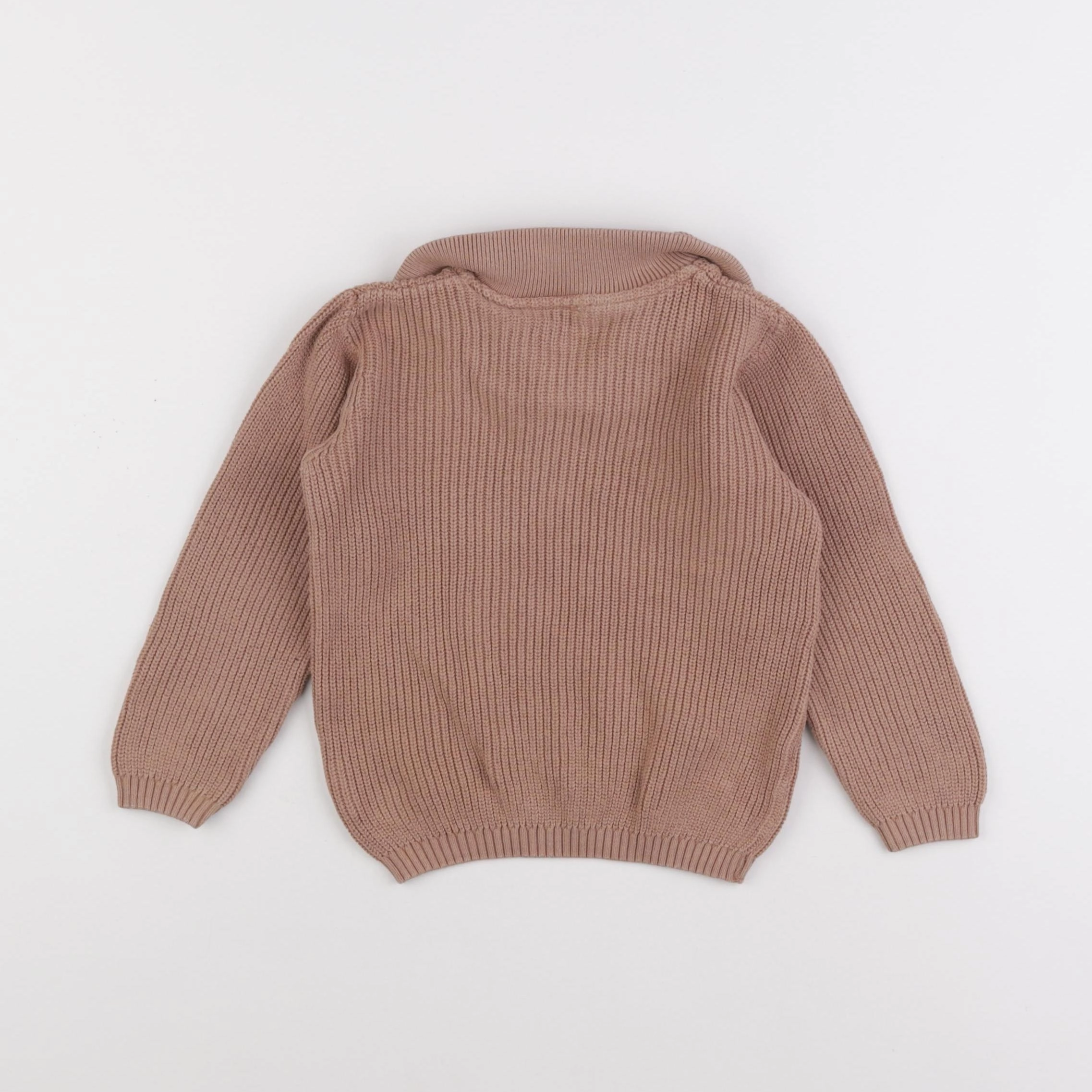 Eli & Nev - pull marron - 12/18 mois