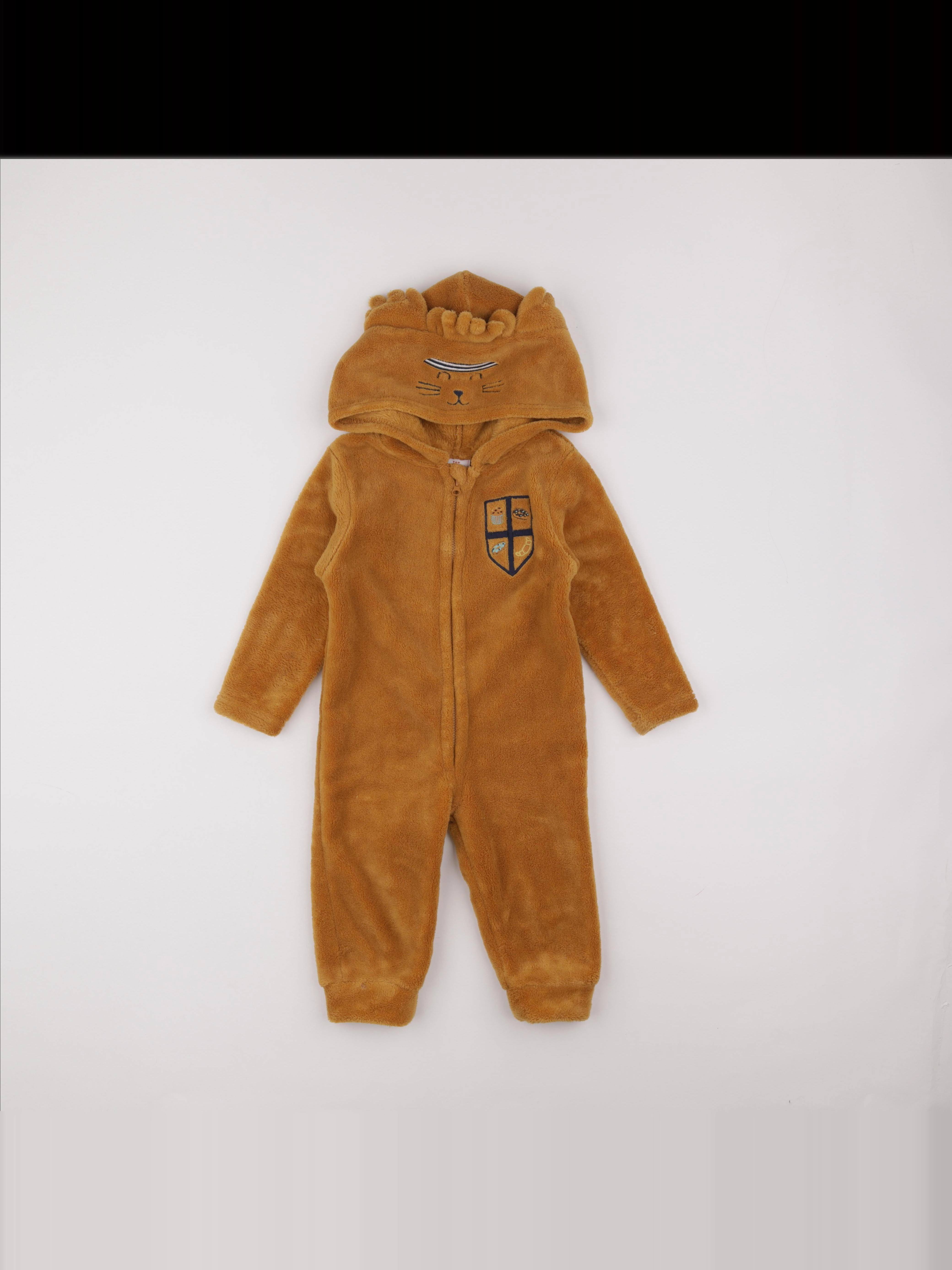 Tape à l'oeil - sur-pyjama marron - 2 ans