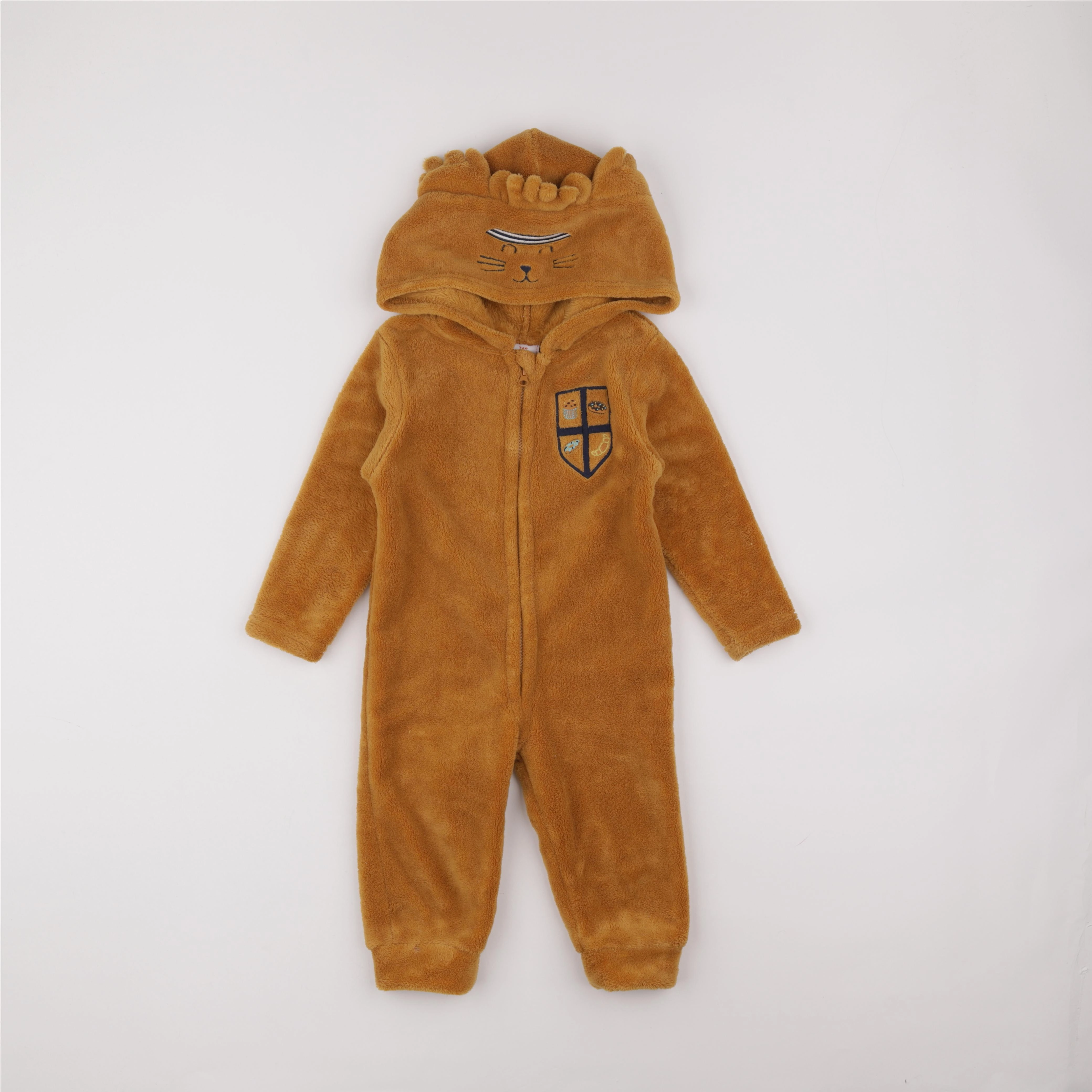 Tape à l'oeil - sur-pyjama marron - 2 ans