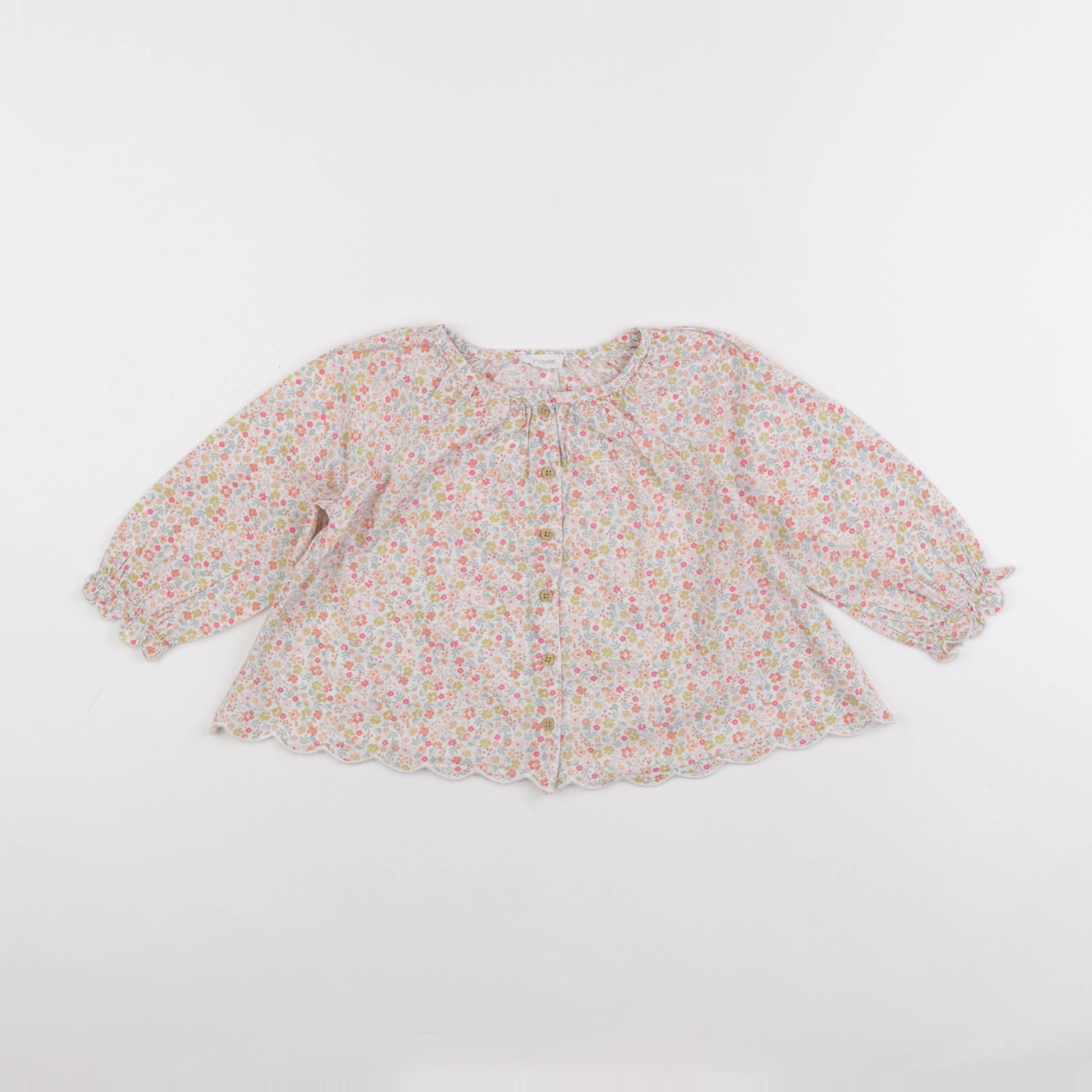 Vertbaudet - blouse rose - 2 ans