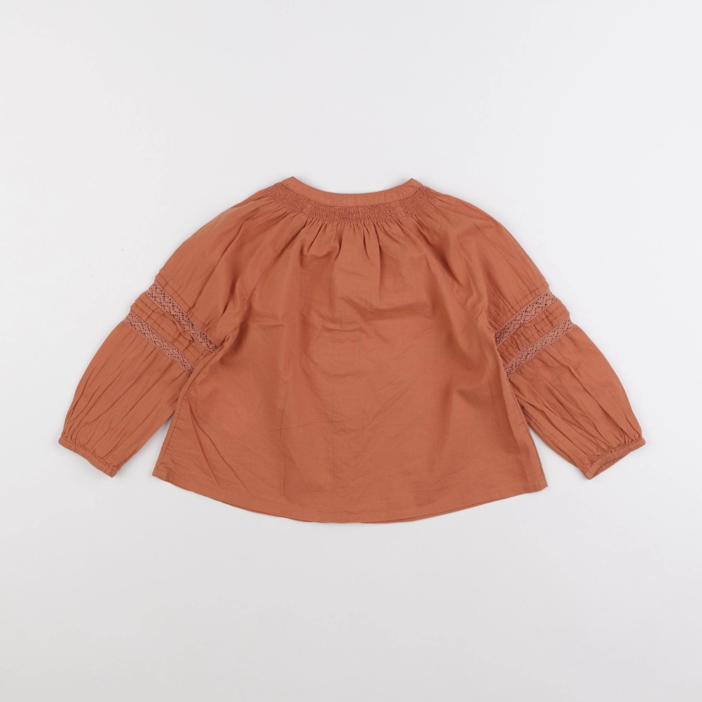Vertbaudet - blouse marron - 24 mois