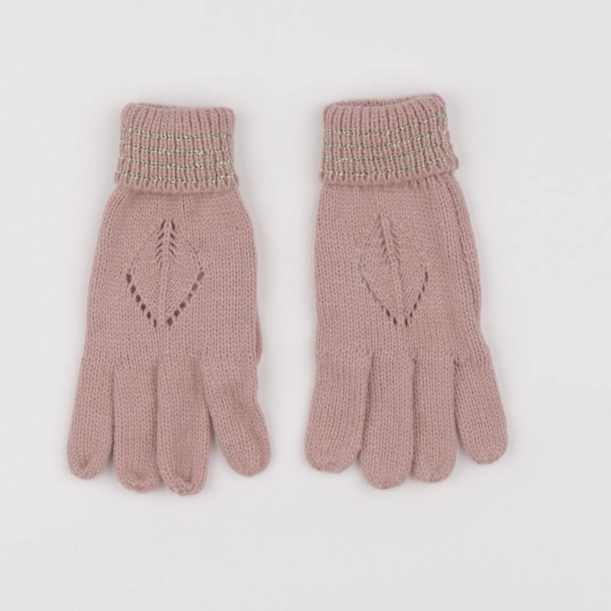 Vertbaudet - gants rose - 8/10 ans
