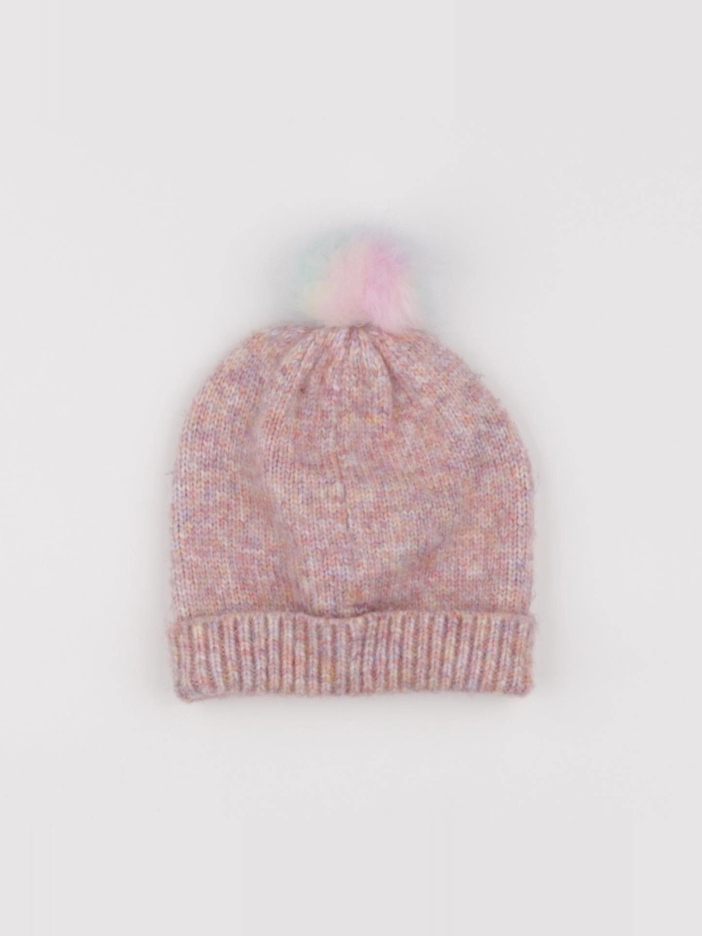 Vertbaudet - bonnet rose - 4/6 ans