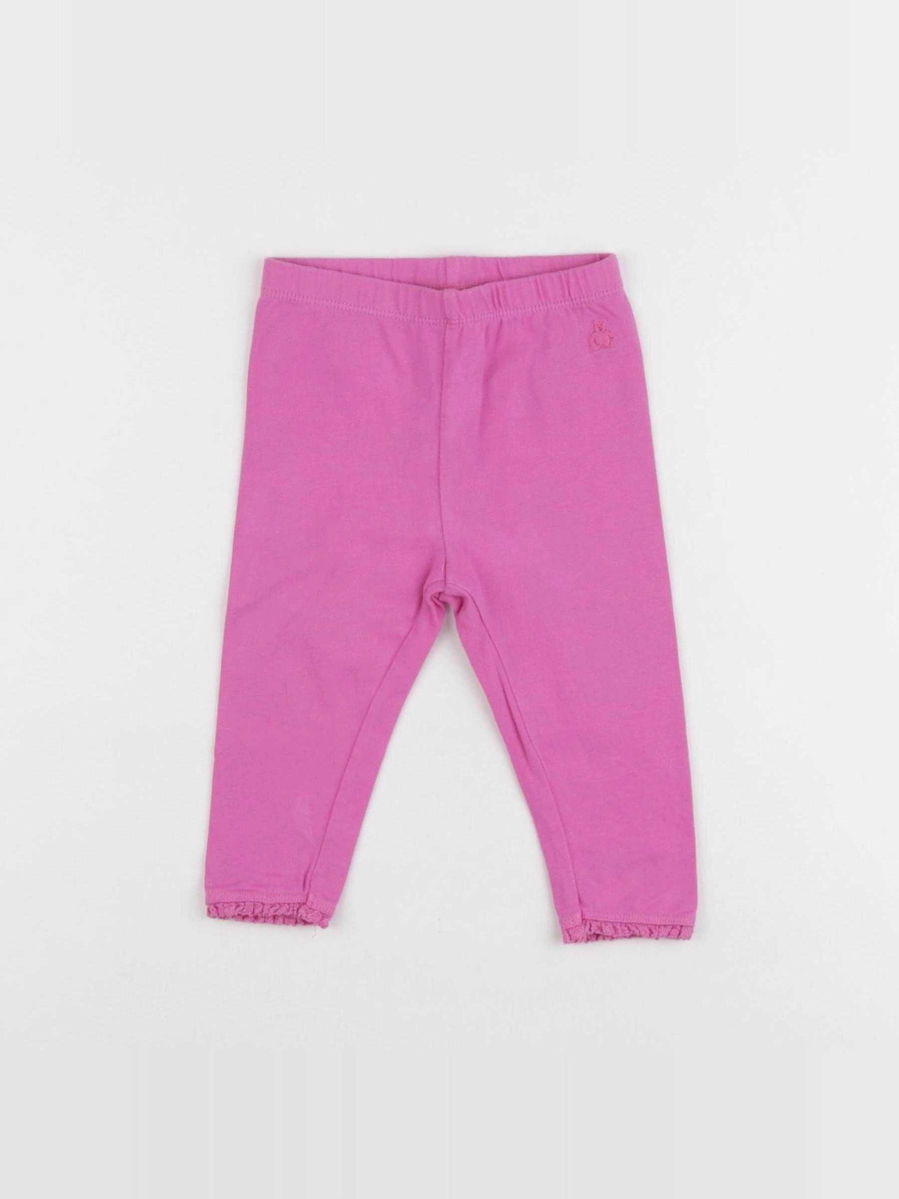 GAP - legging rose - 6/12 mois
