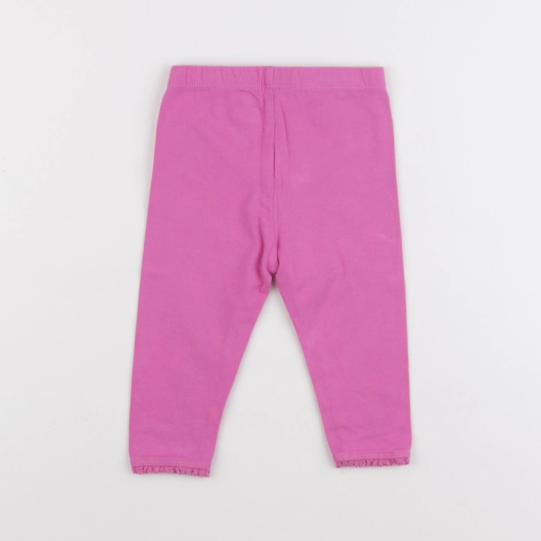 GAP - legging rose - 6/12 mois