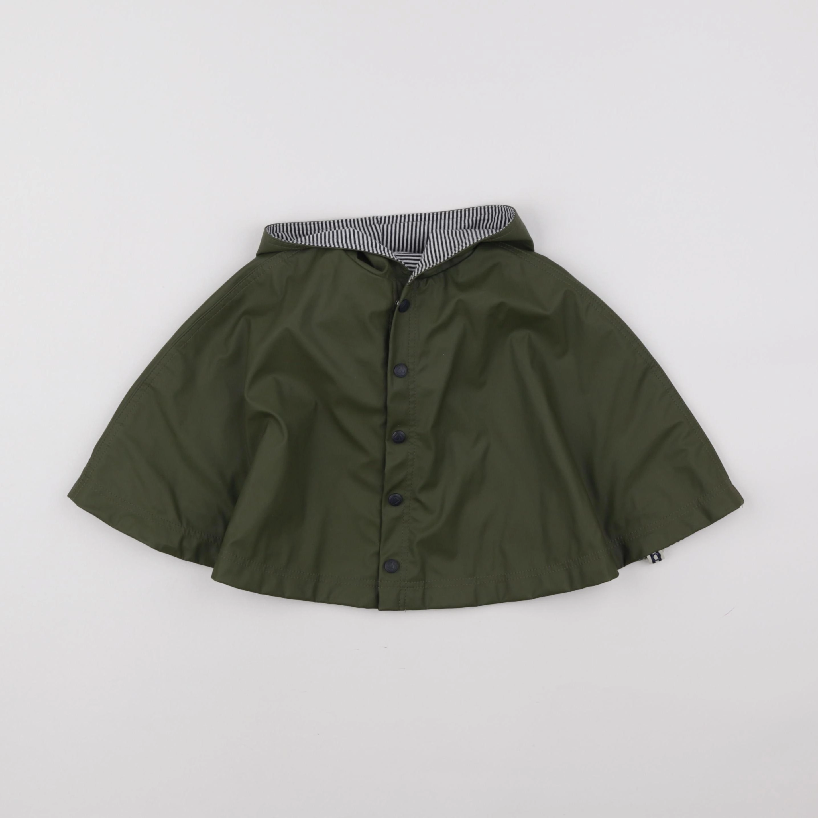 Petit Bateau - imperméable vert - 3 ans