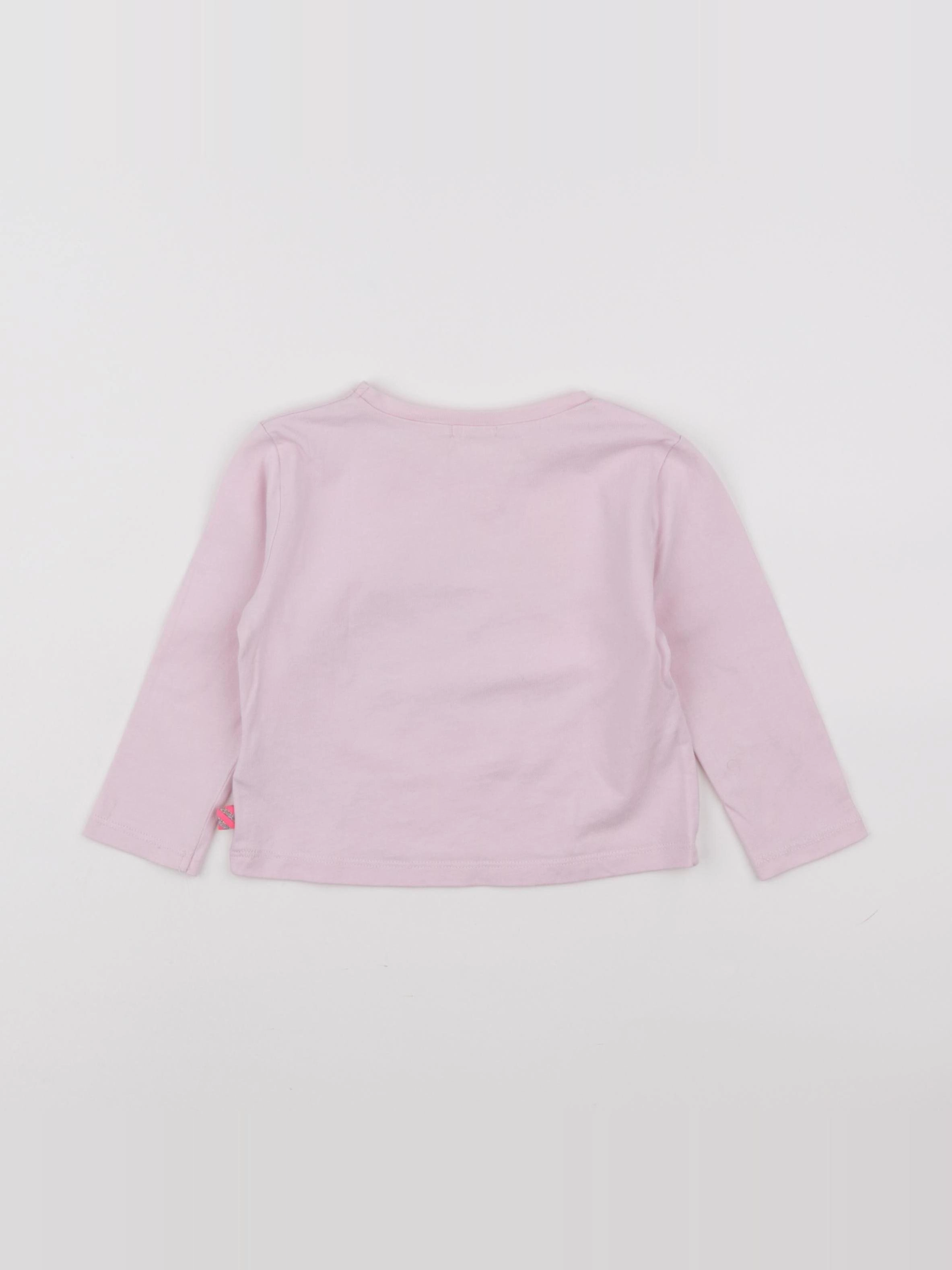 Billie Blush - tee-shirt rose - 2 ans