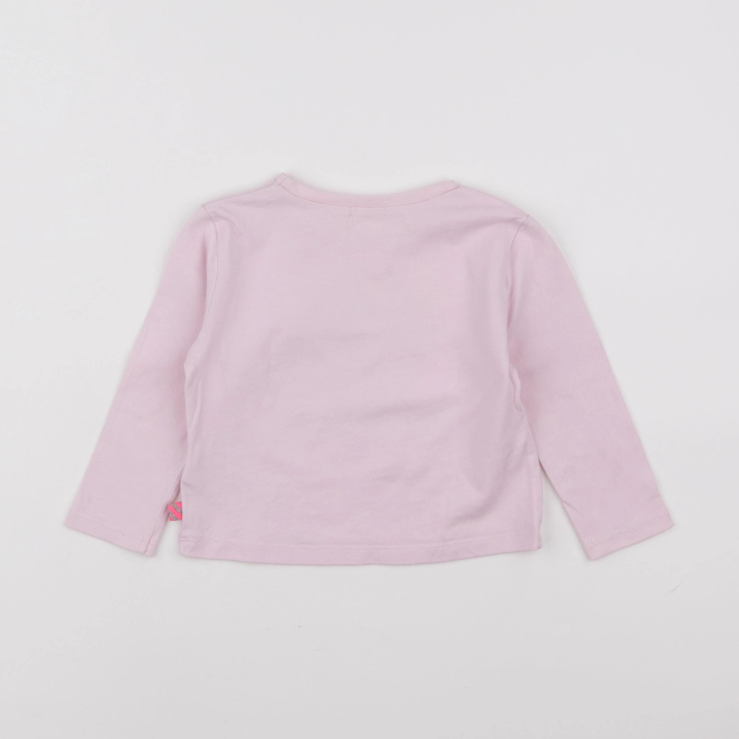 Billie Blush - tee-shirt rose - 2 ans