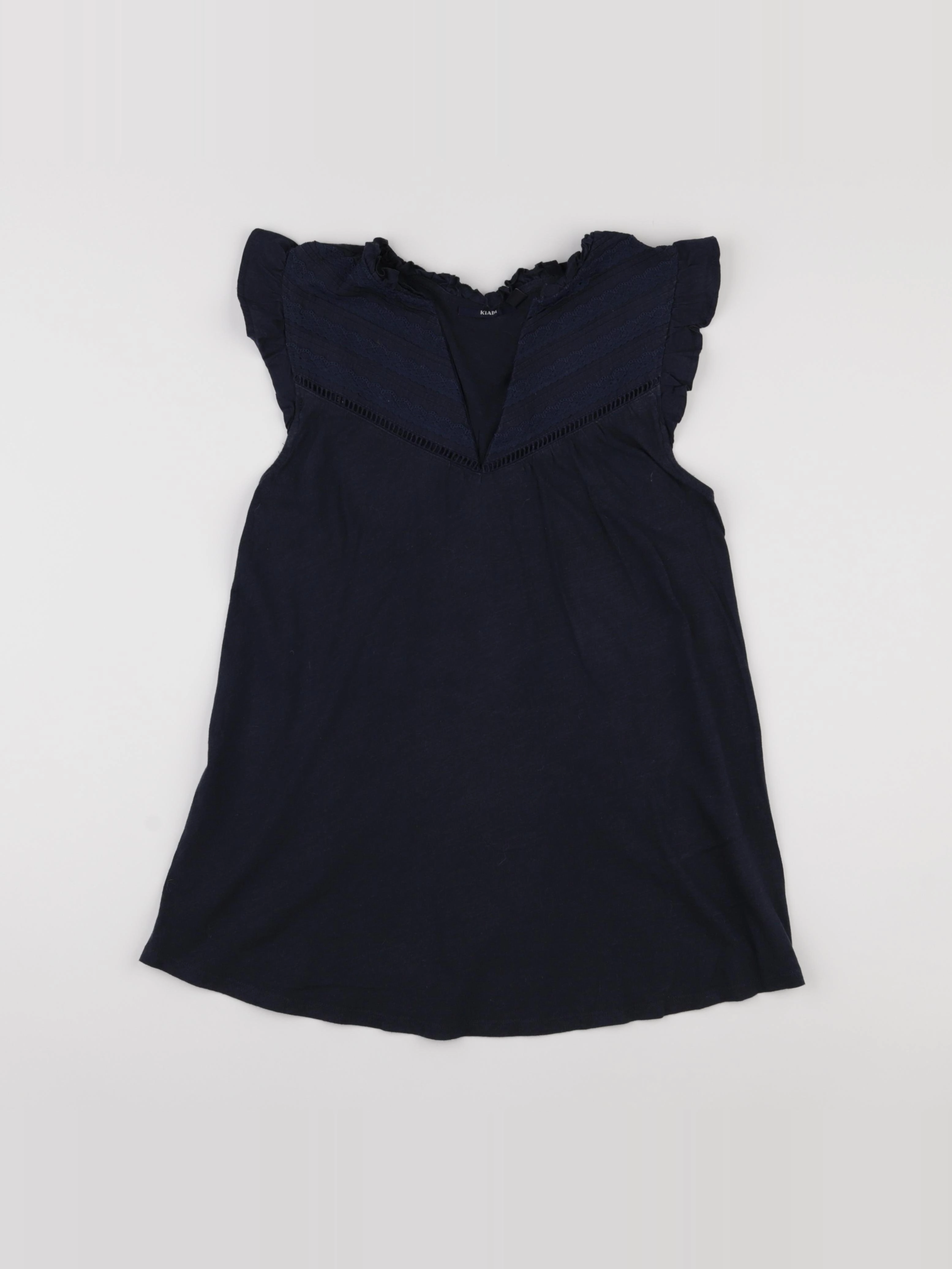 Kiabi - tee-shirt grossesse bleu - s