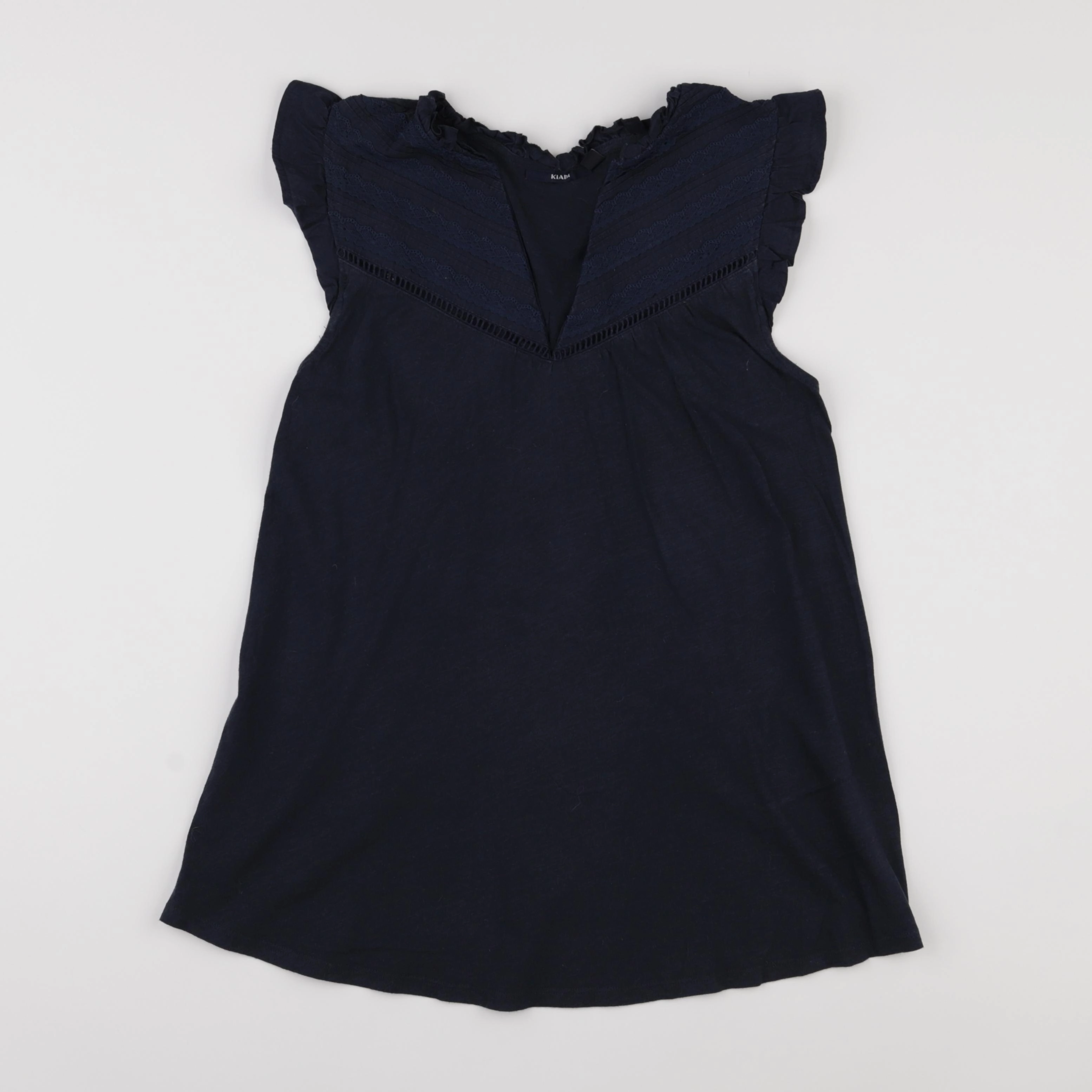 Kiabi - tee-shirt grossesse bleu - s