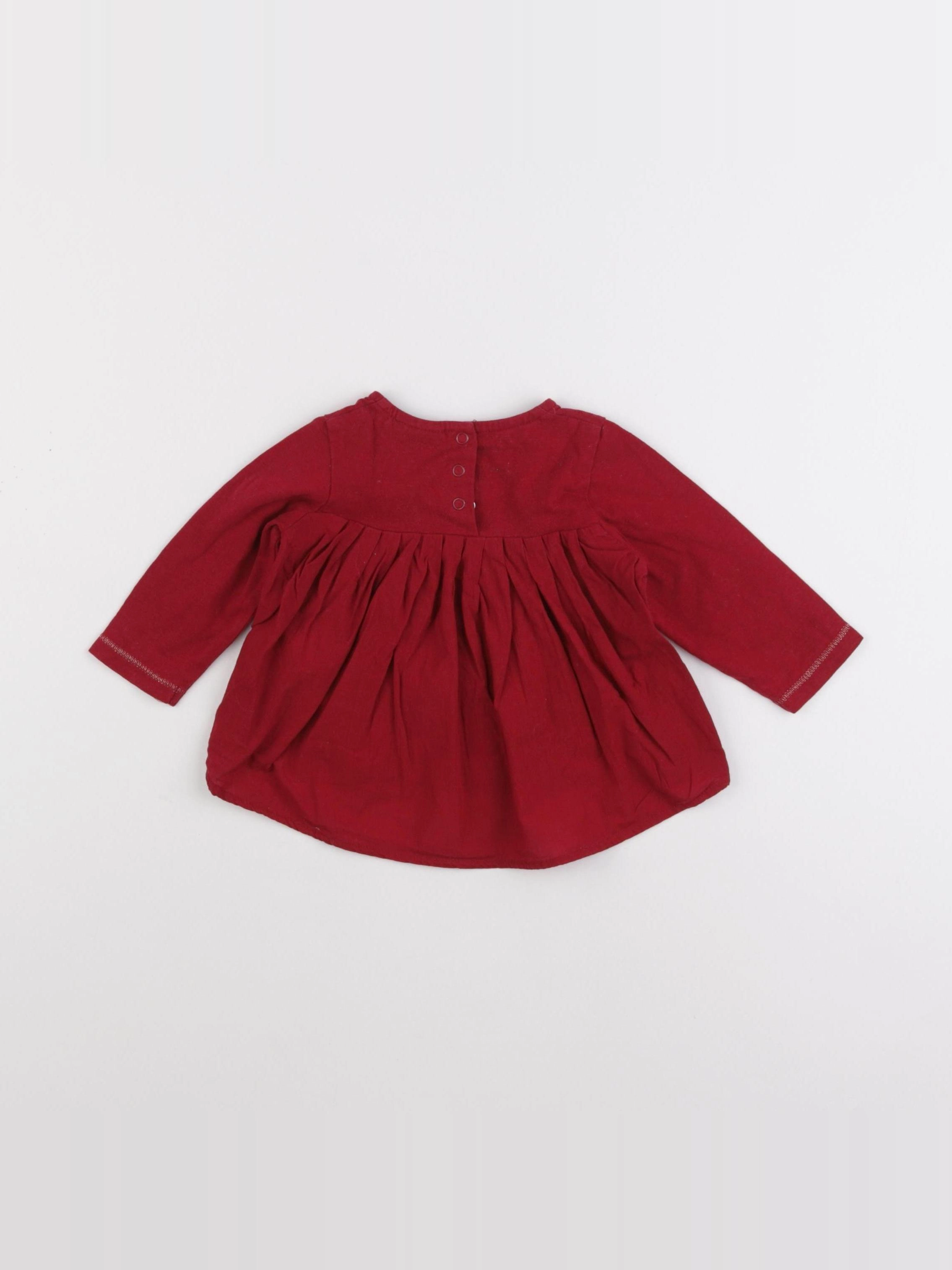Tape à l'oeil - tee-shirt rouge - 6 mois