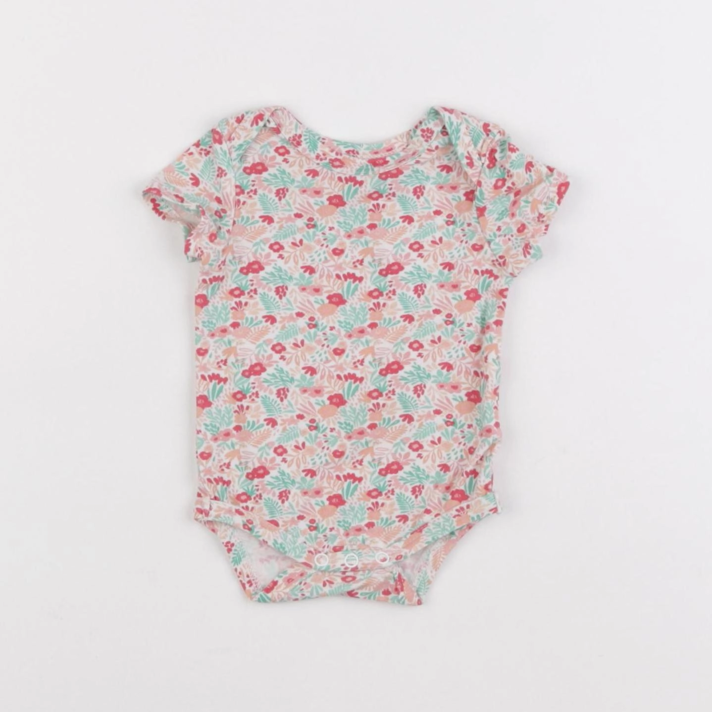 Tape à l'oeil - body rose - 1 mois