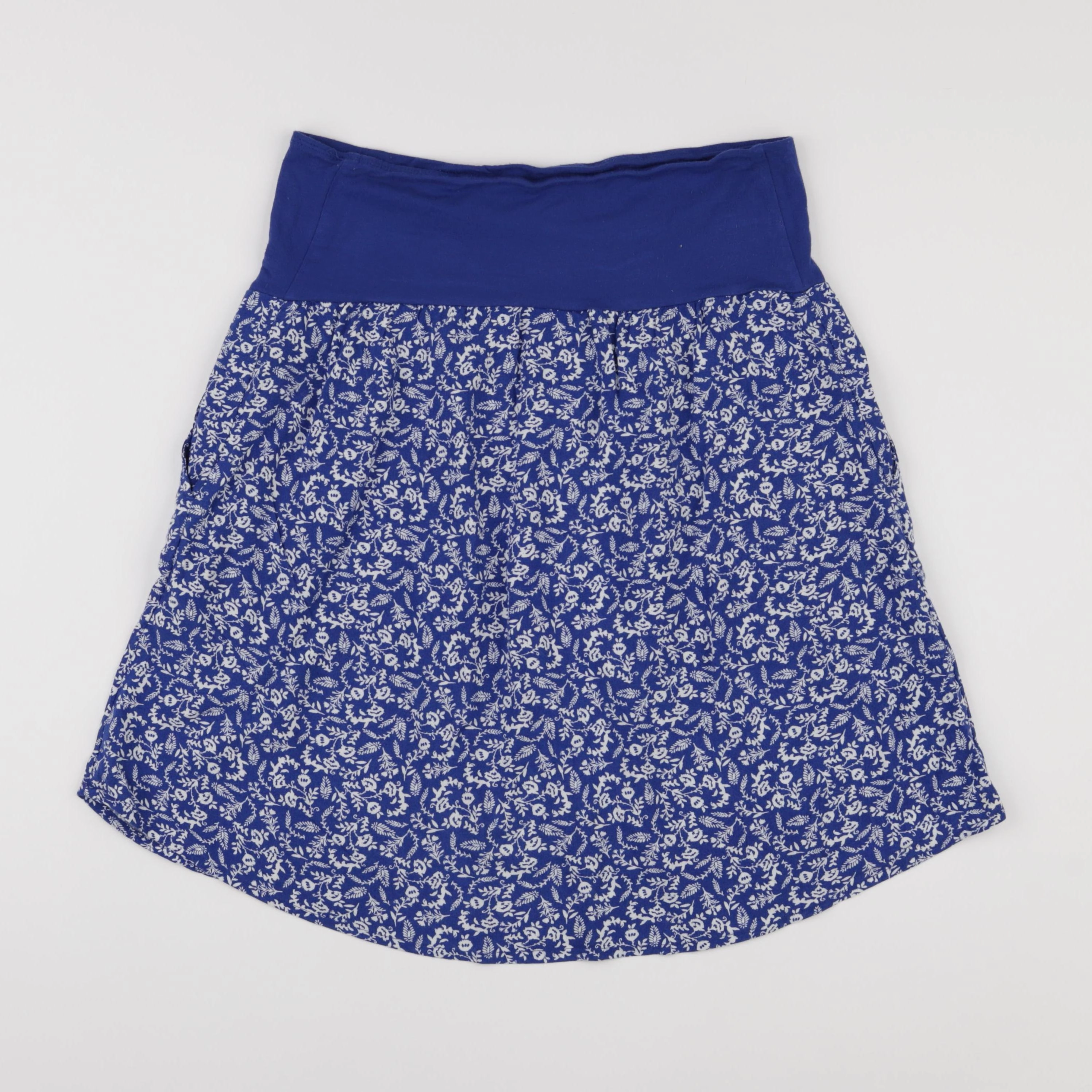 Kiabi - jupe grossesse bleu - 40