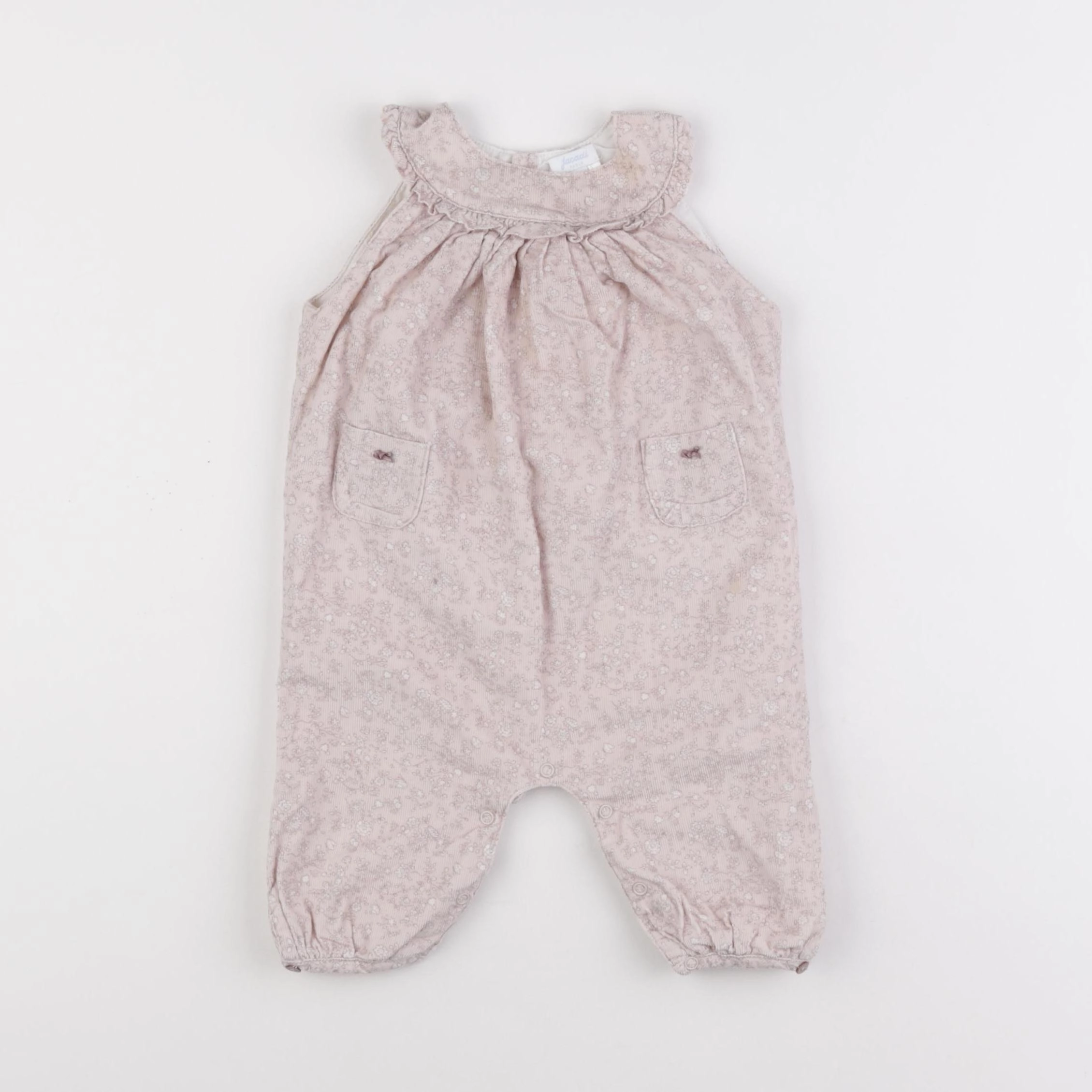 Jacadi - combinaison rose - 6 mois