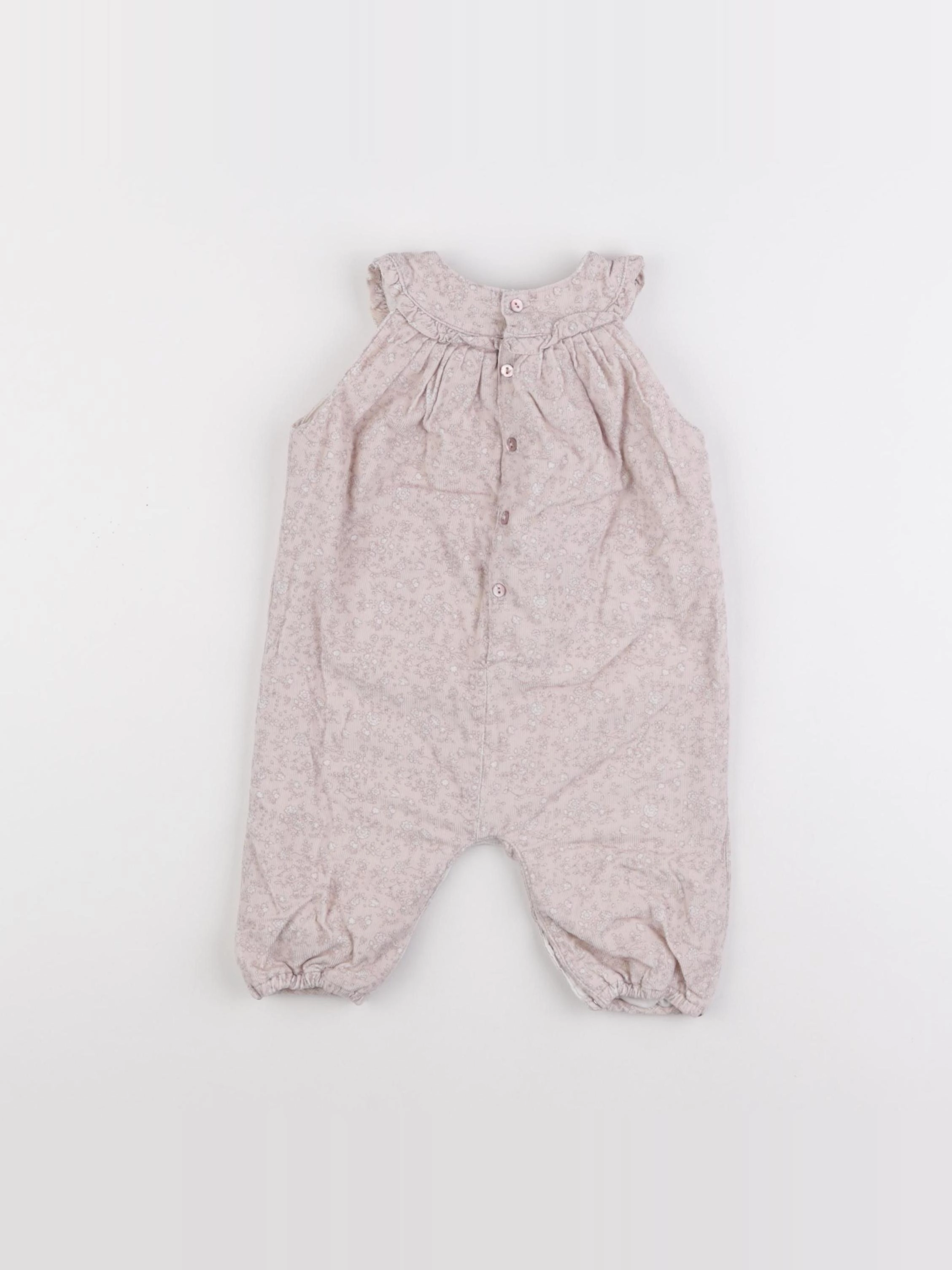 Jacadi - combinaison rose - 6 mois