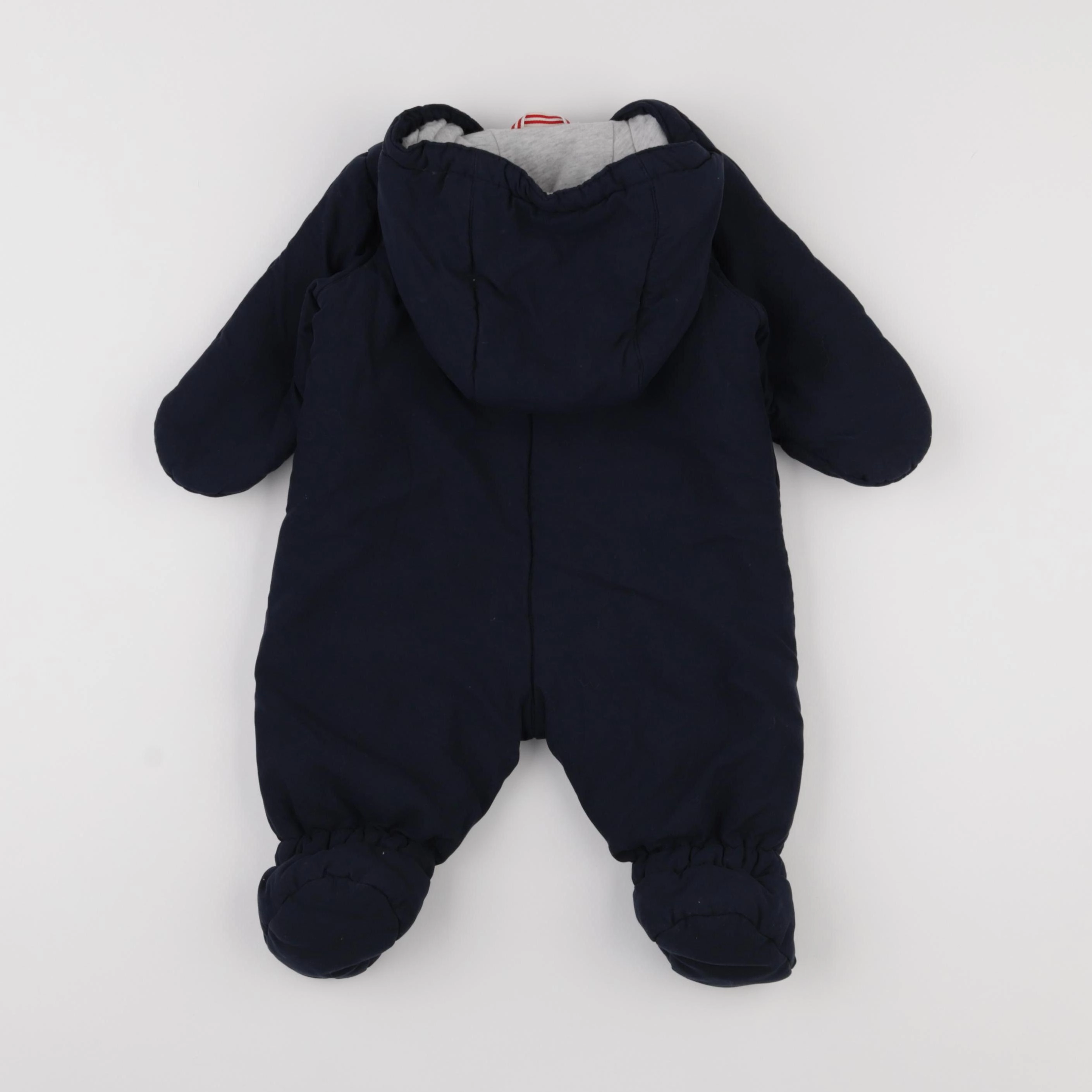 Petit Bateau - combi-pilote bleu - 6 mois