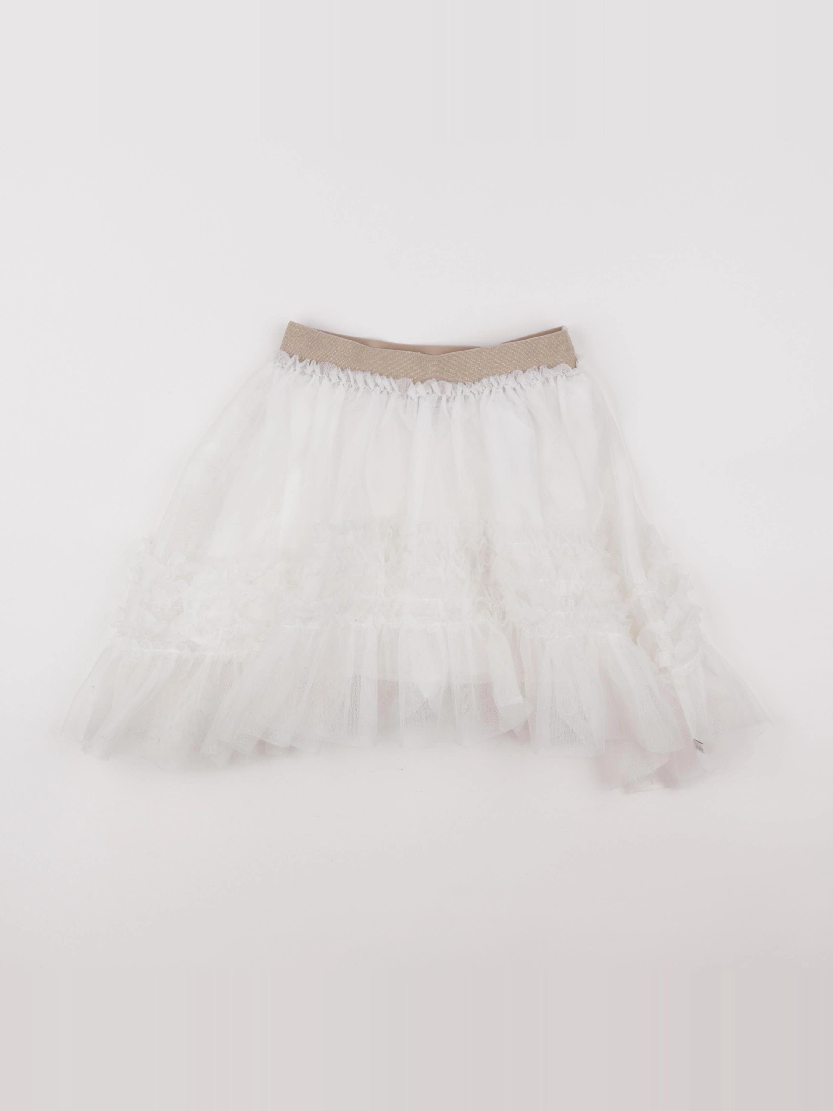 IKKS - jupe blanc - 6 ans