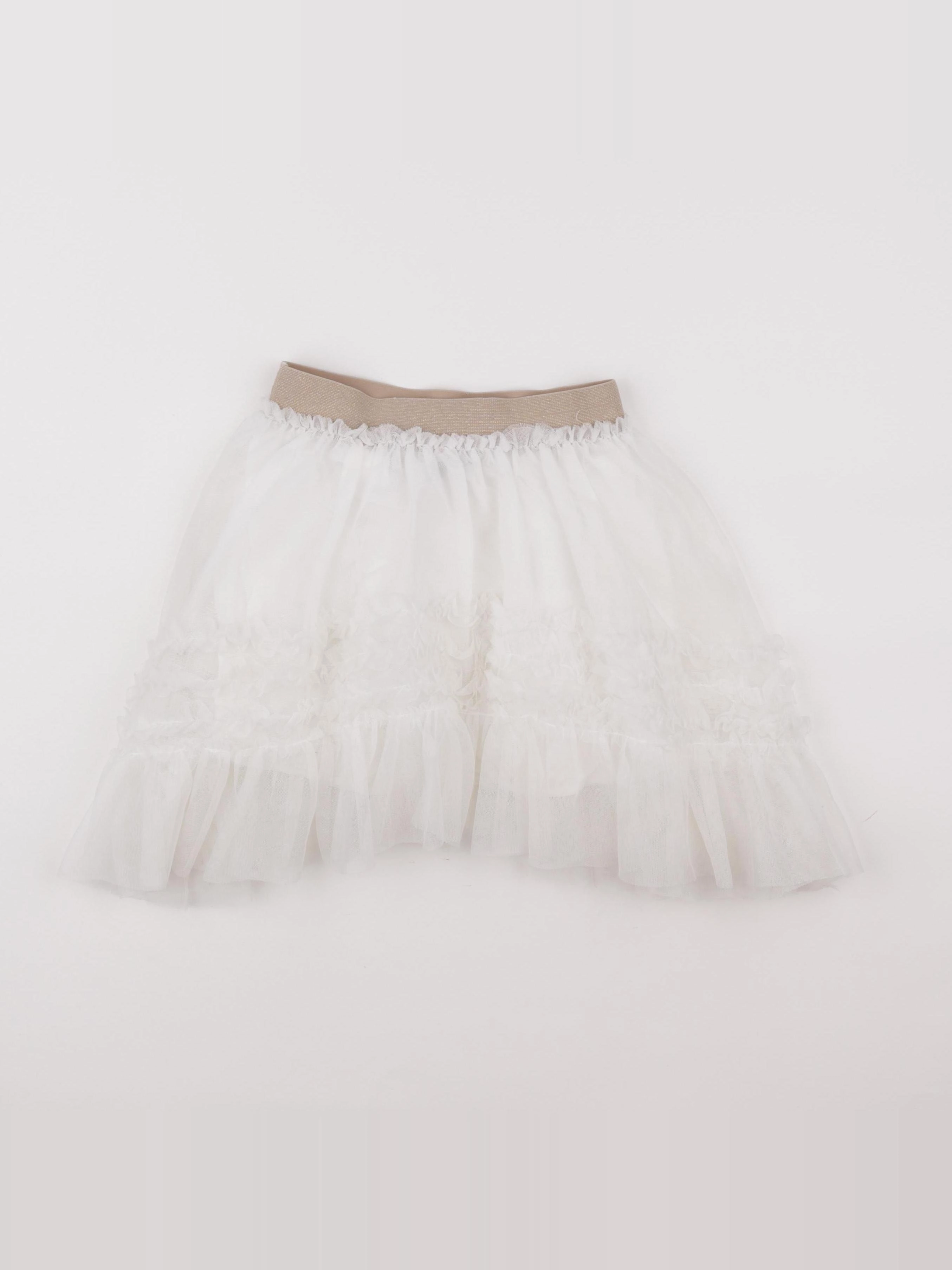 IKKS - jupe blanc - 6 ans