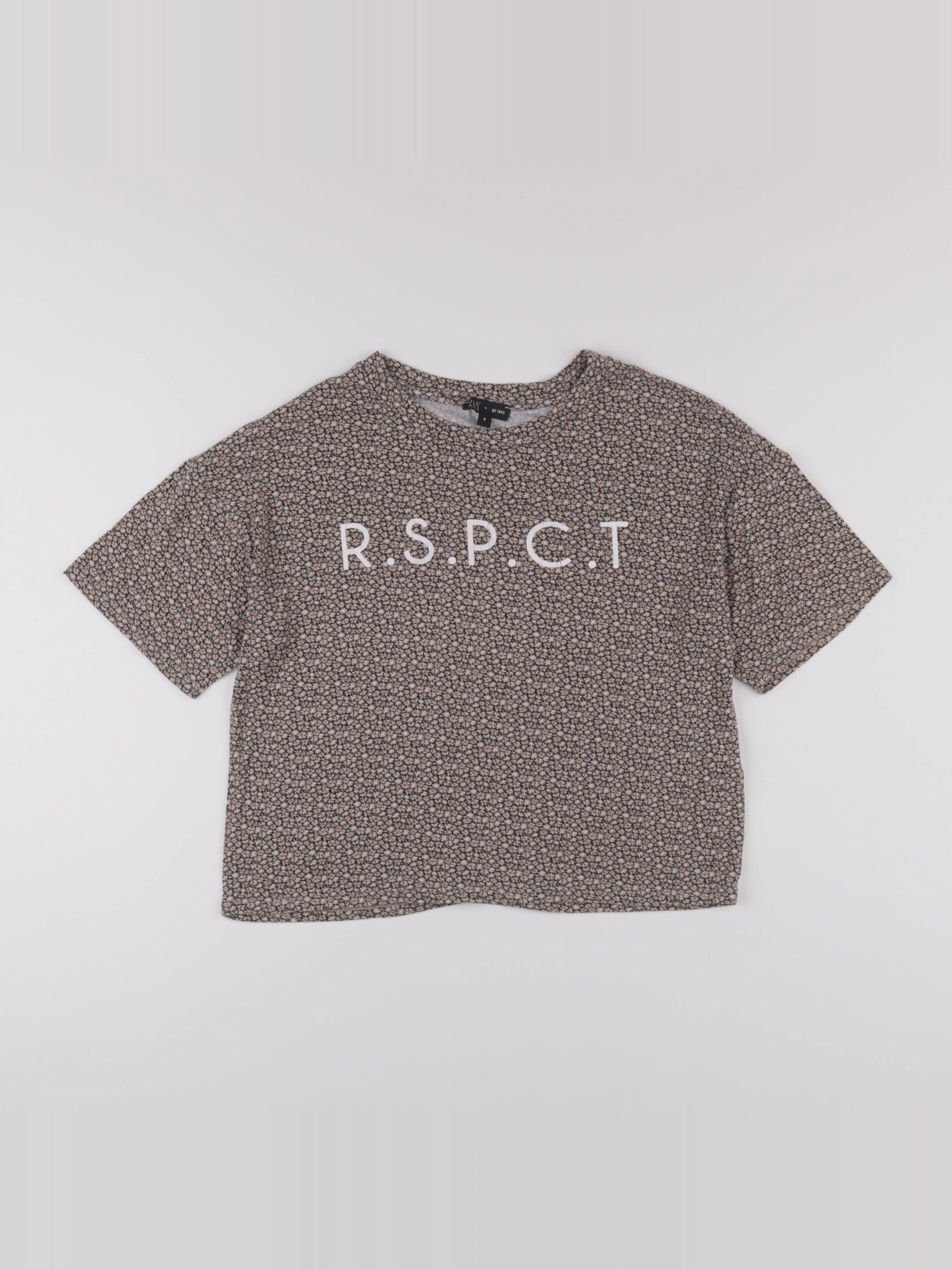 IKKS - tee-shirt multicolore - 14 ans