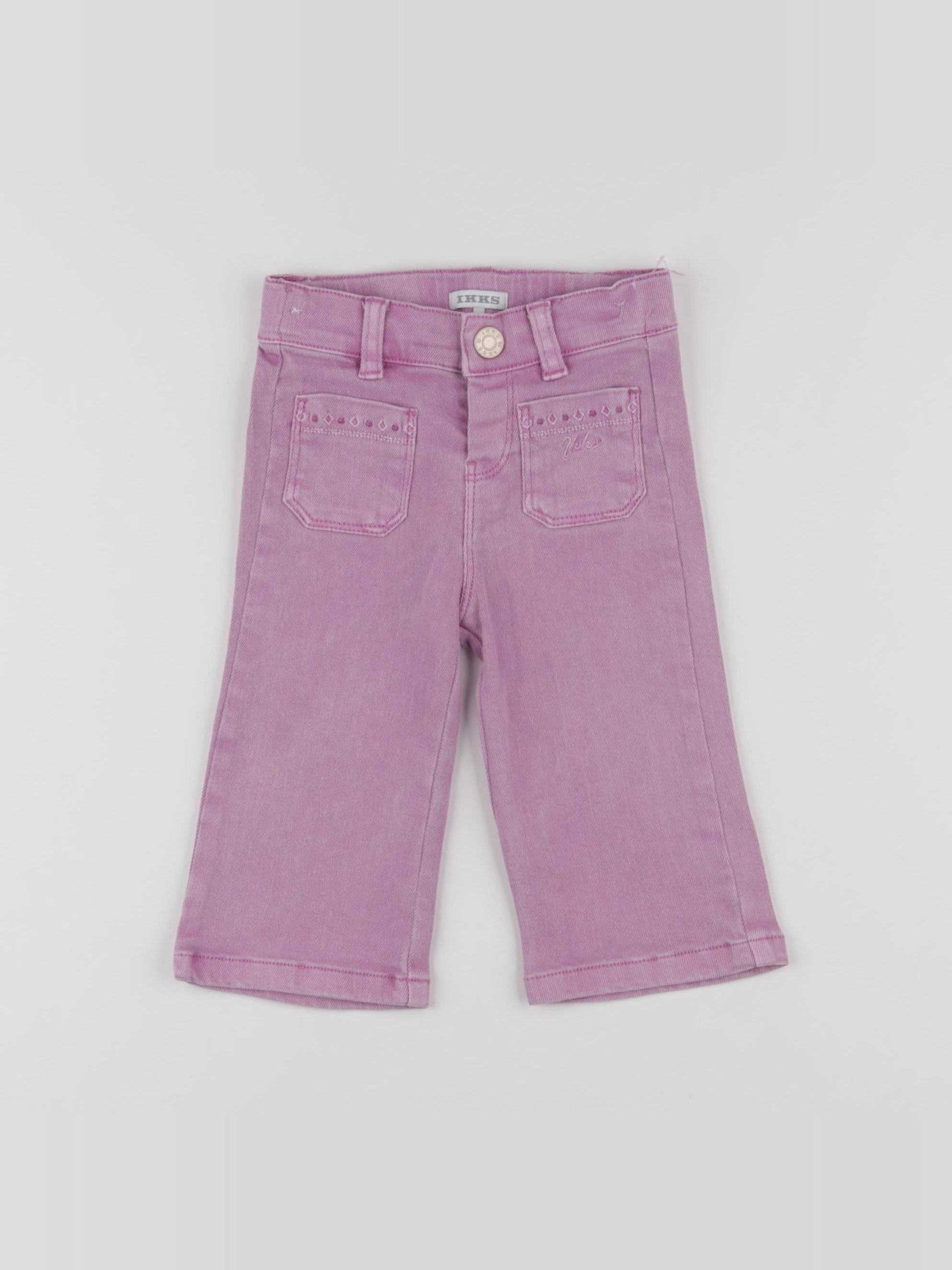 IKKS - jean rose - 12 mois