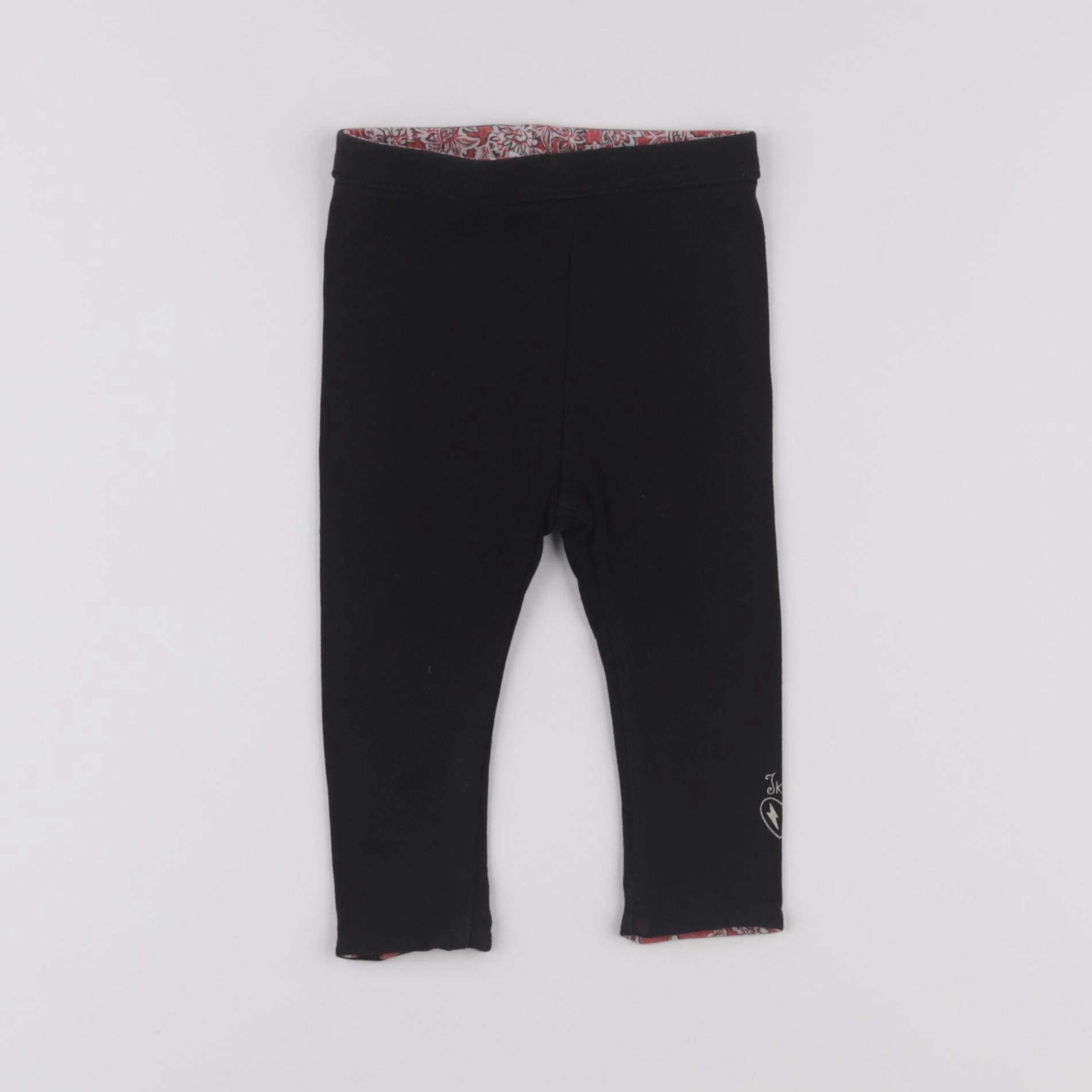 IKKS - legging noir - 6 mois