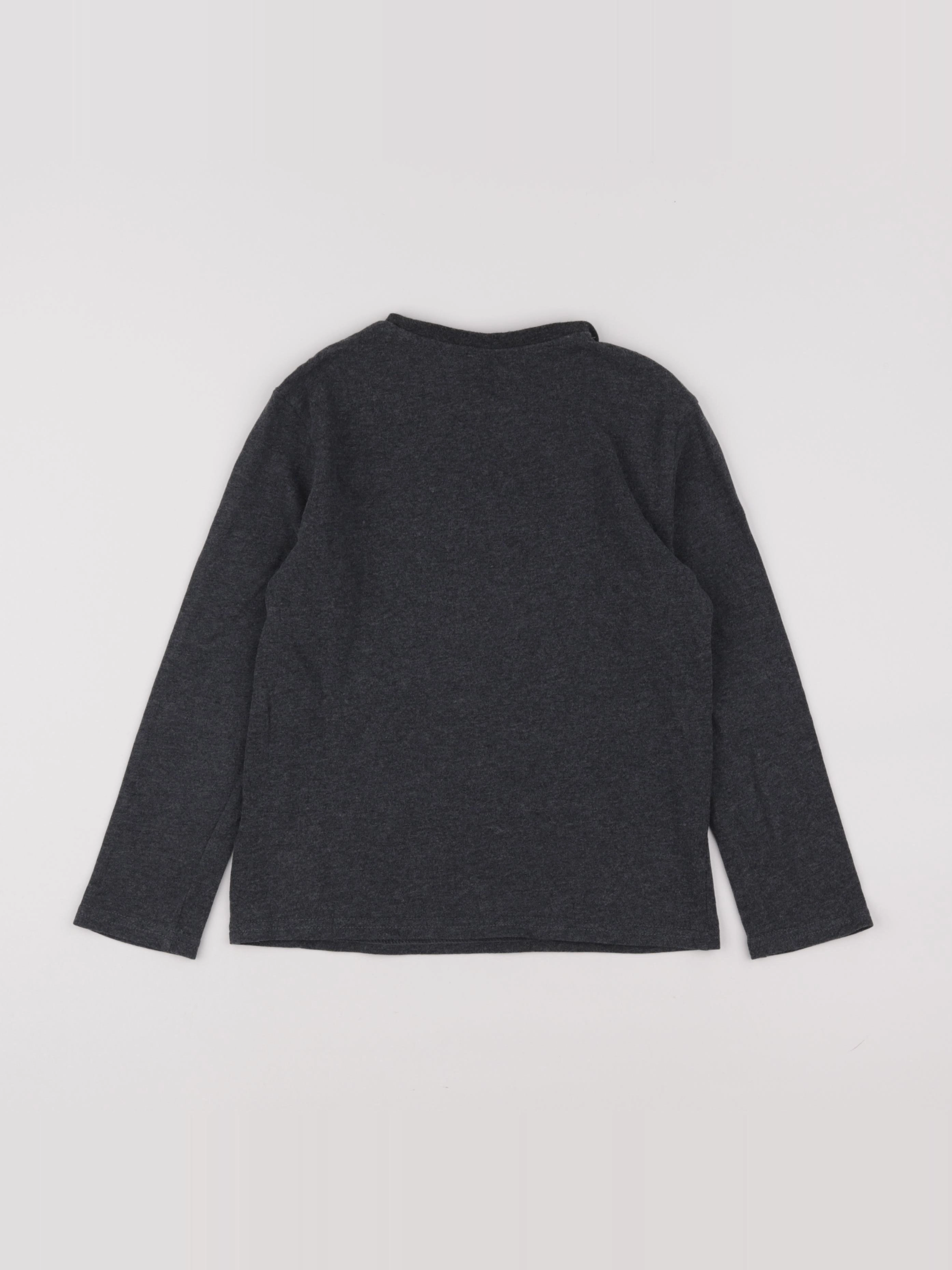 IKKS - tee-shirt gris - 8 ans
