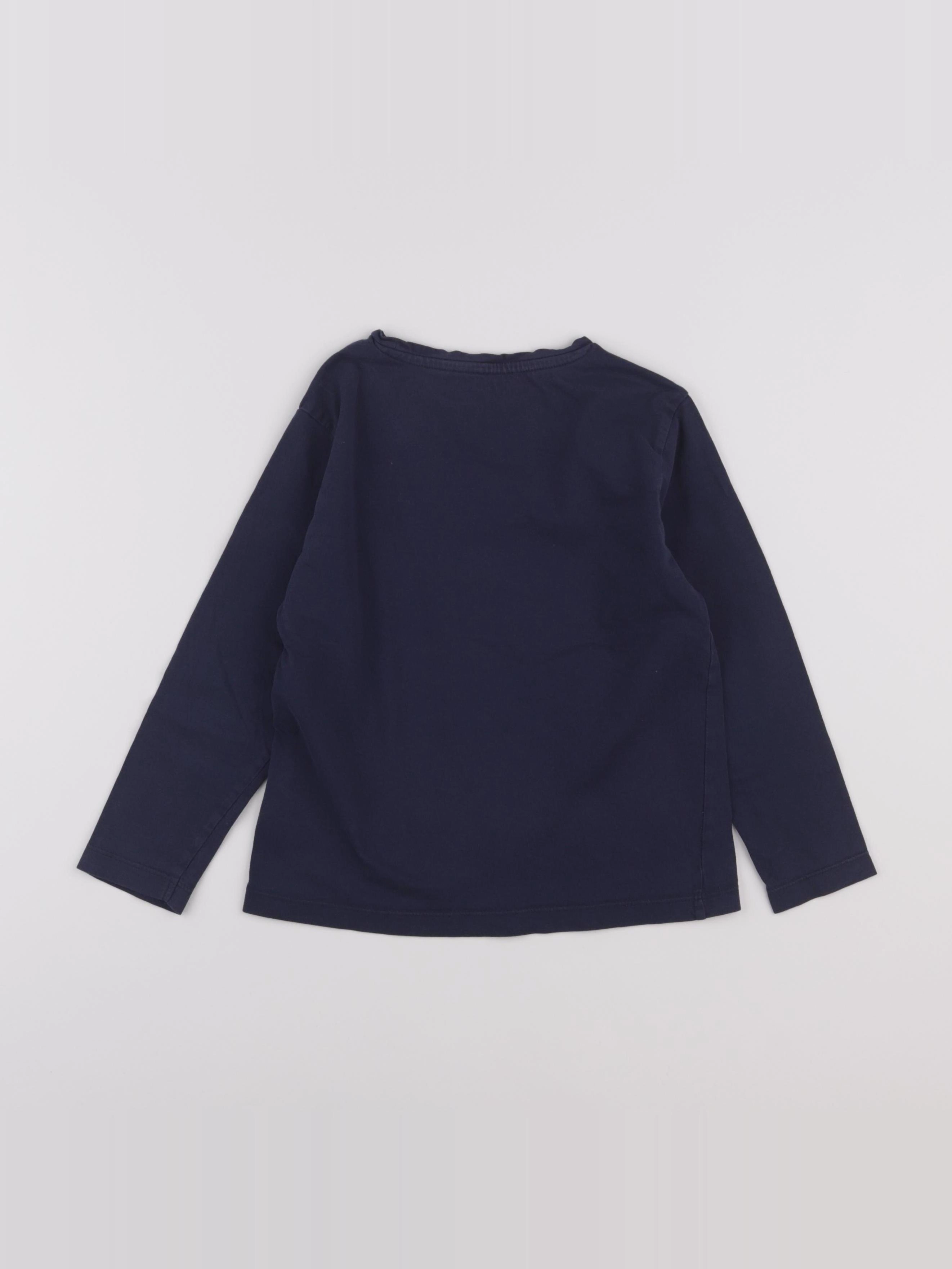 Vertbaudet - tee-shirt bleu - 6 ans
