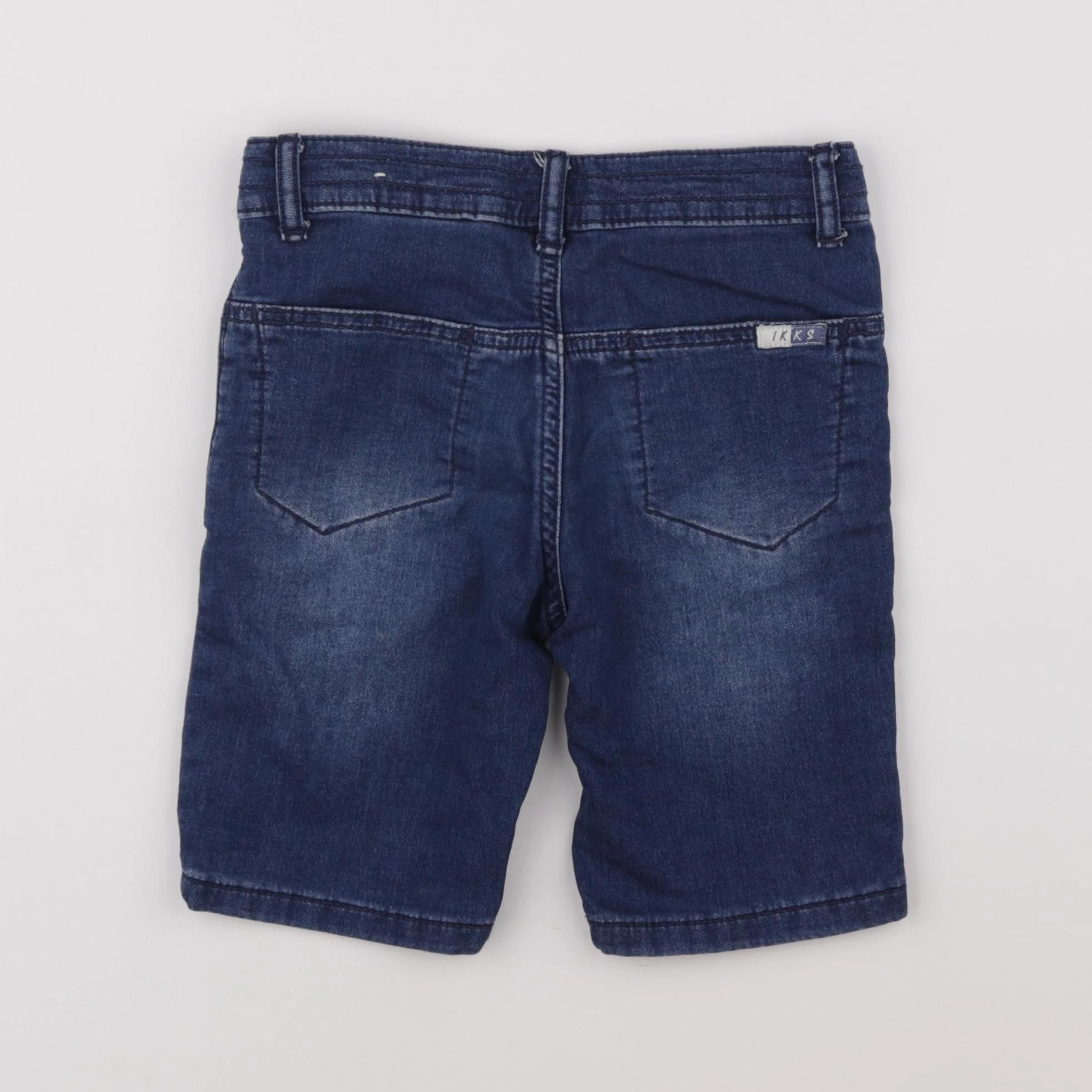 IKKS - short bleu - 6 ans