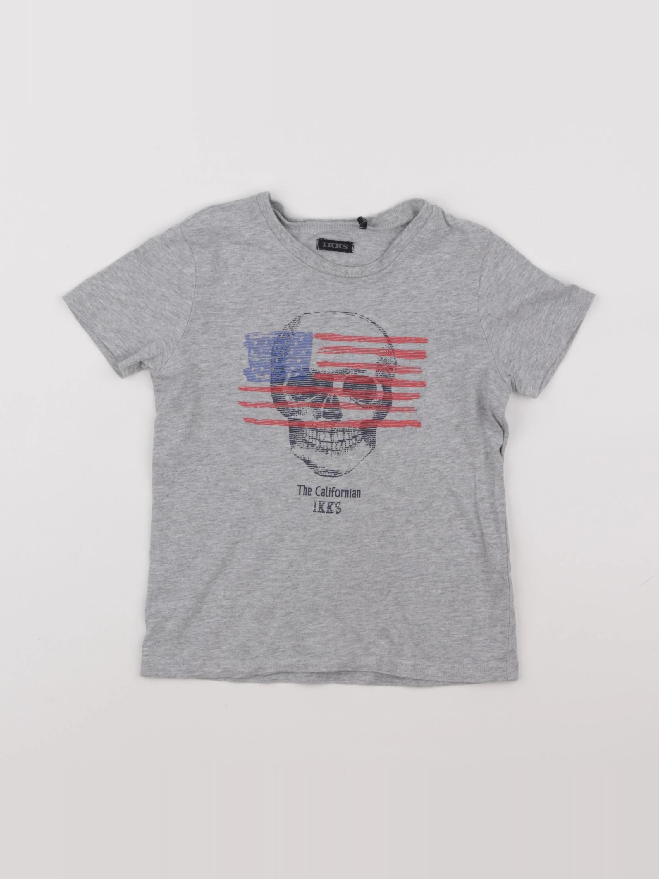 IKKS - tee-shirt gris - 5 ans