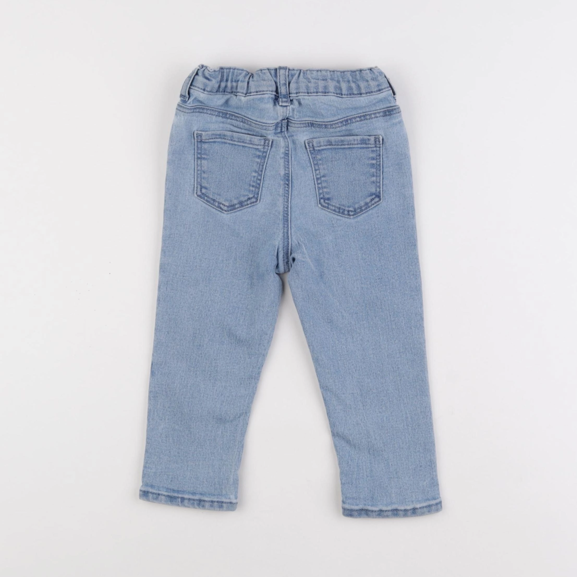 H&M - jegging bleu - 12/18 mois