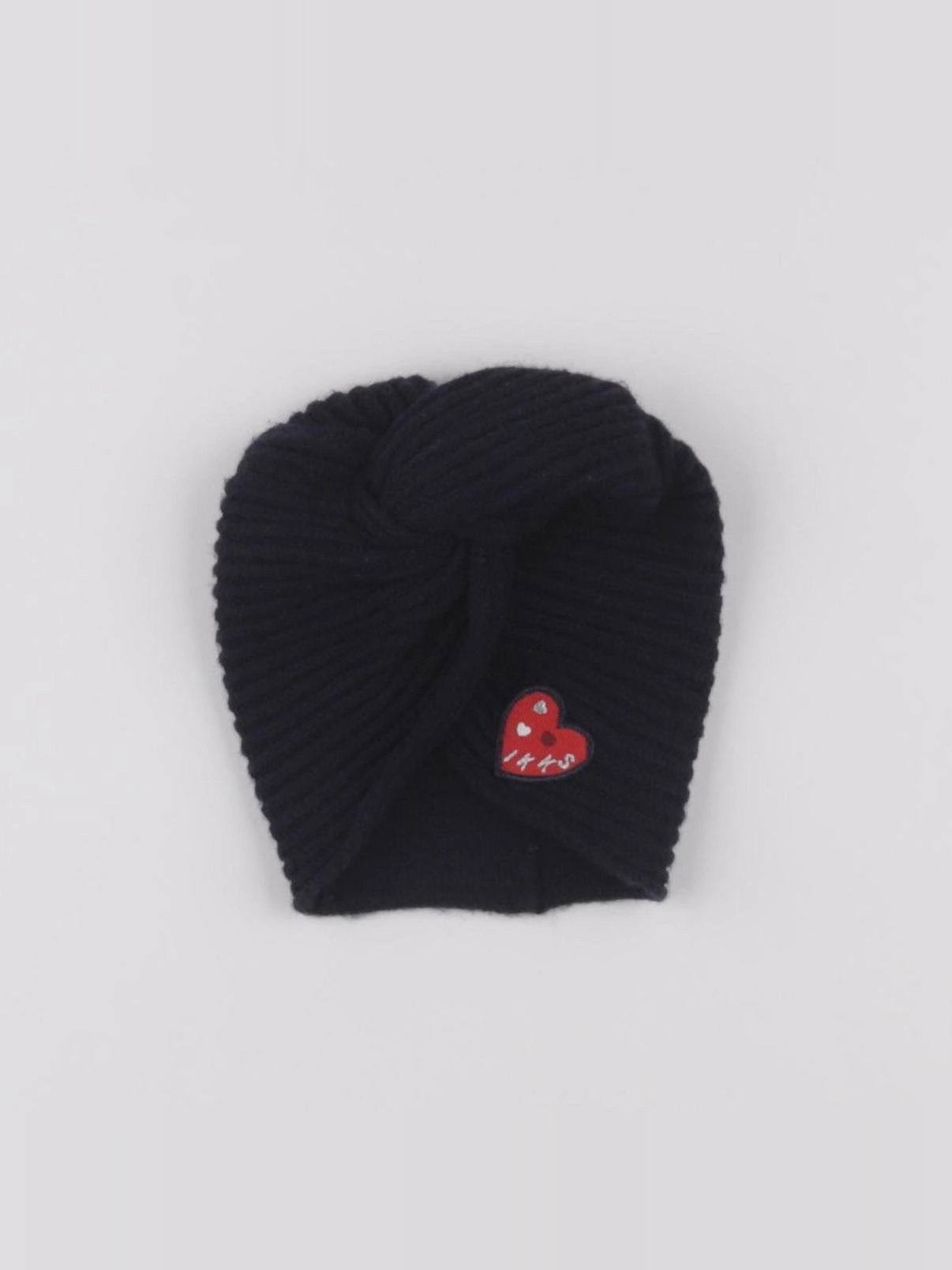 IKKS - bonnet bleu - 6/12 mois