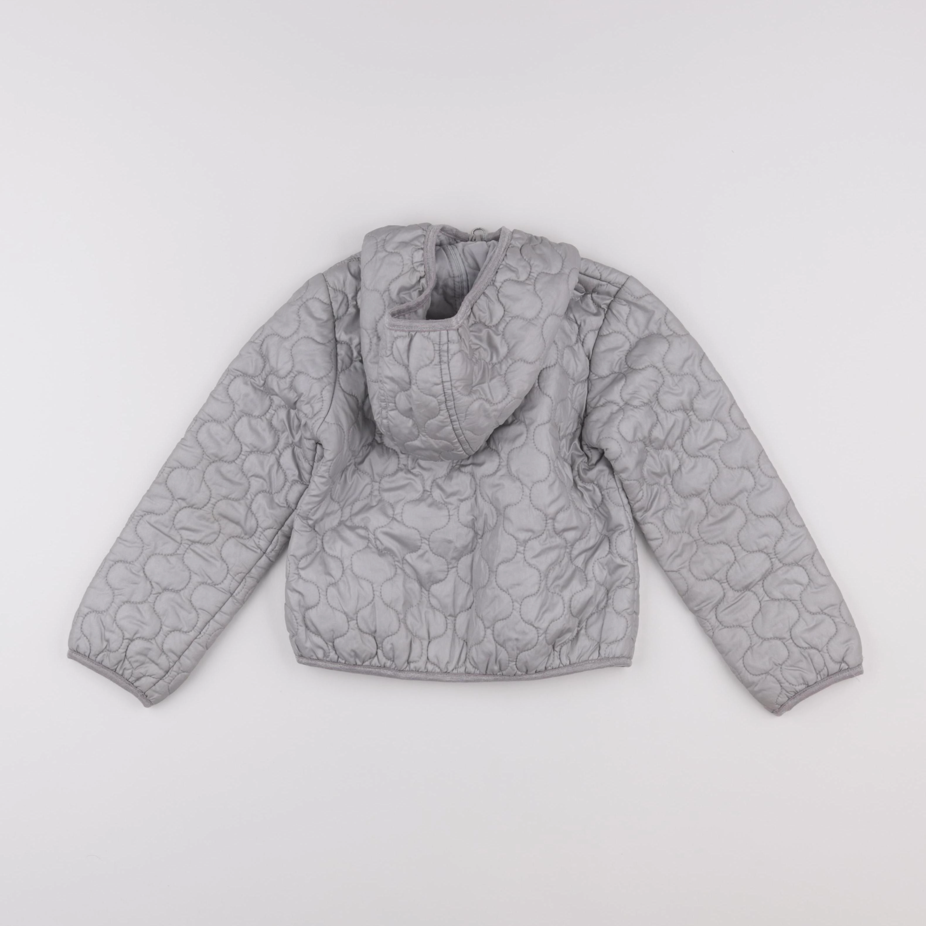 Vertbaudet - doudoune gris - 5 ans