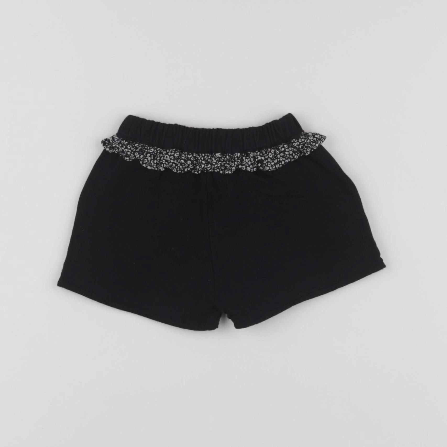 IKKS - short réversible noir - 6 mois