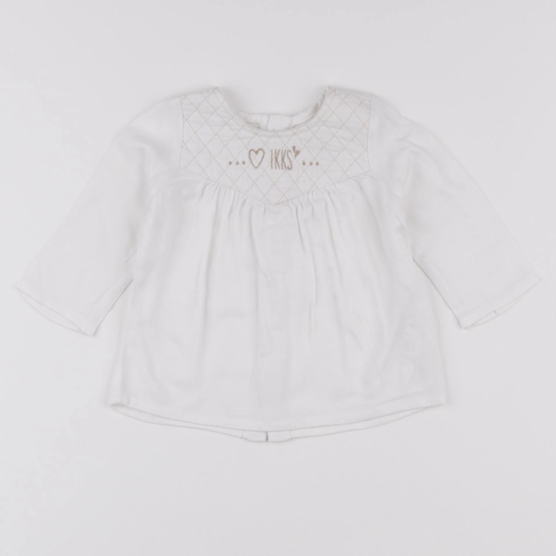 IKKS - blouse blanc - 6 mois