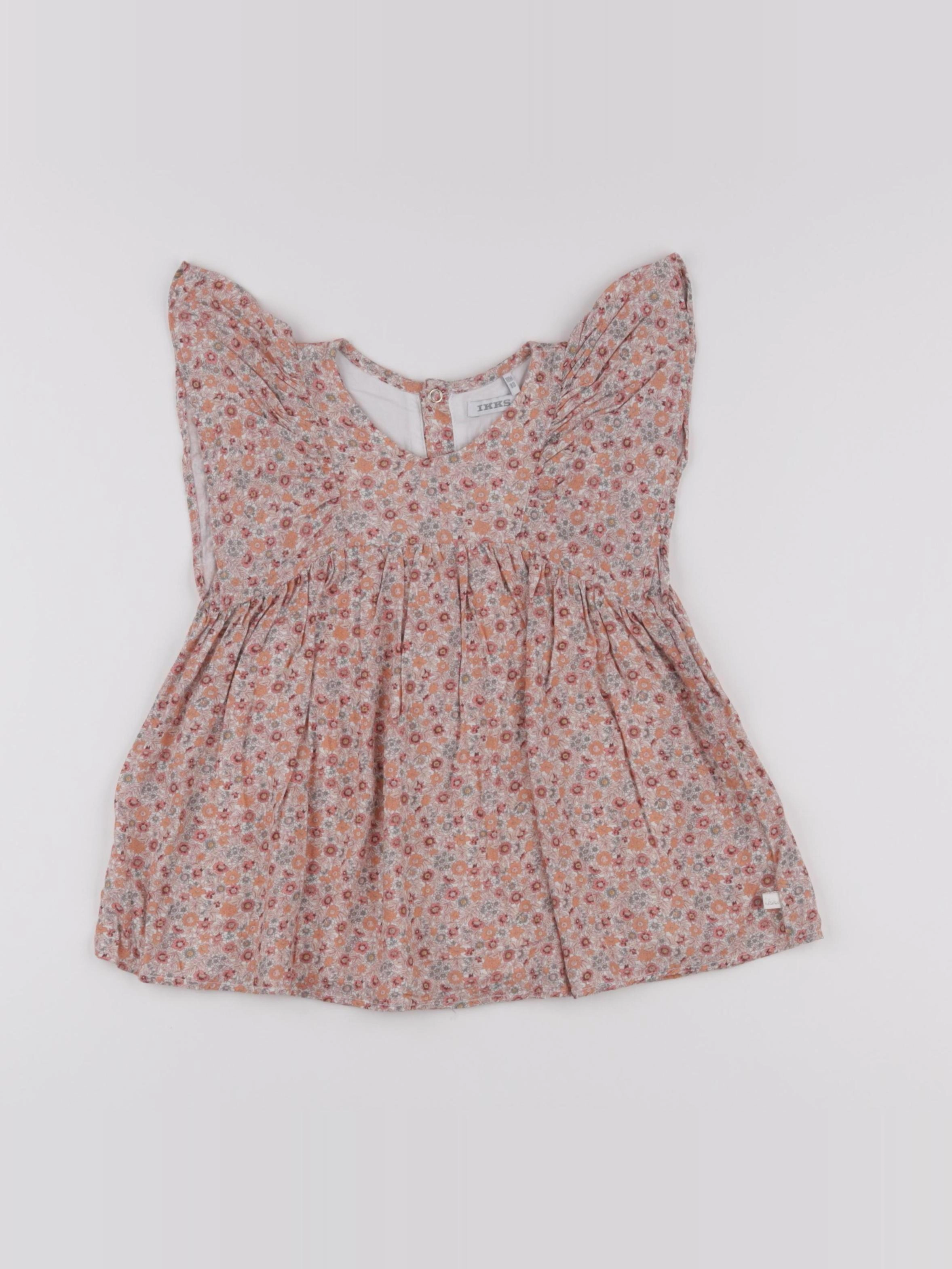 IKKS - robe orange - 18 mois