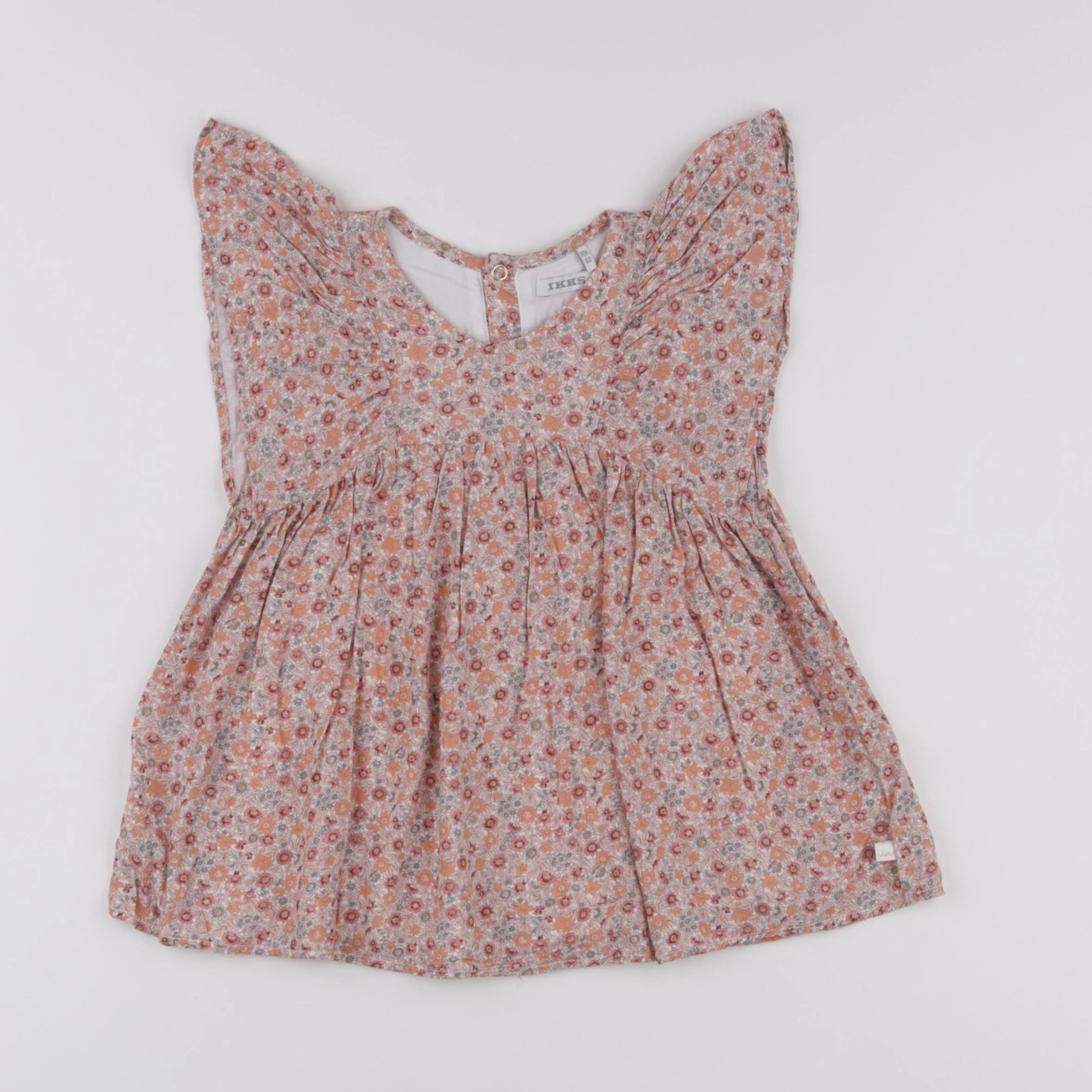 IKKS - robe orange - 18 mois