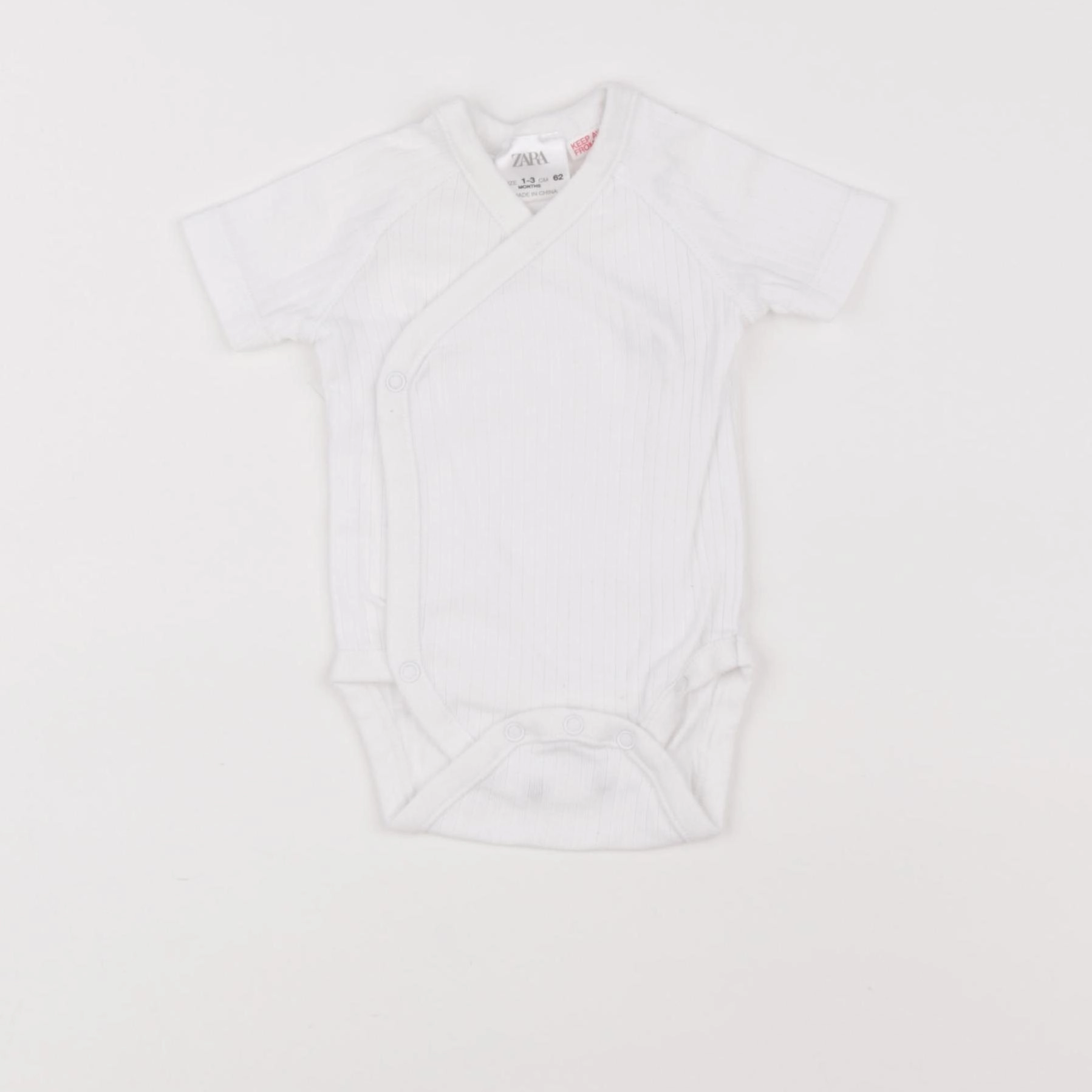Zara - body blanc - 1/3 mois