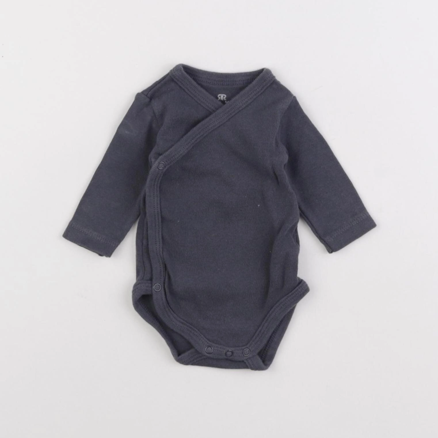 La Redoute - body gris - 0 mois
