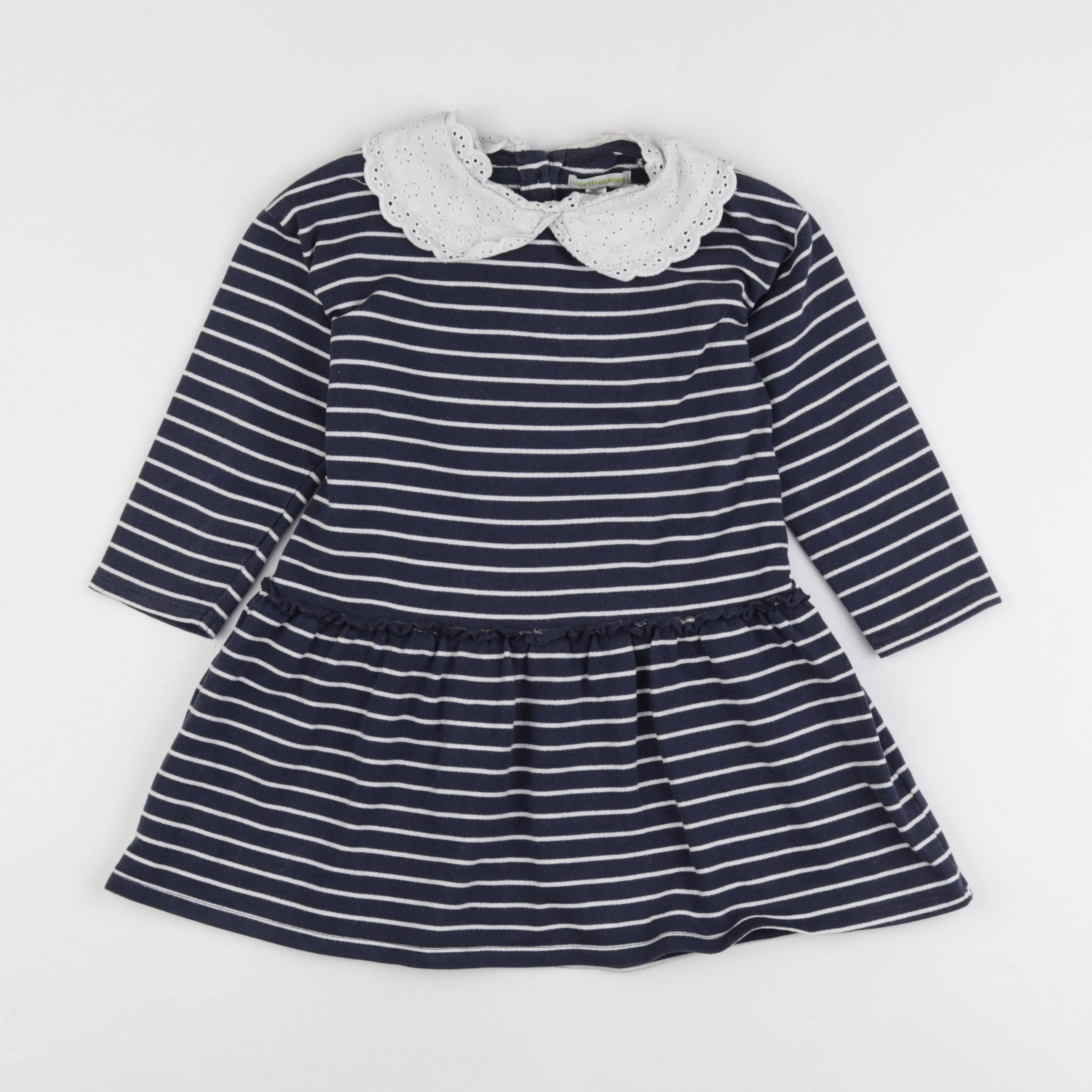 Vertbaudet - robe bleu - 5 ans