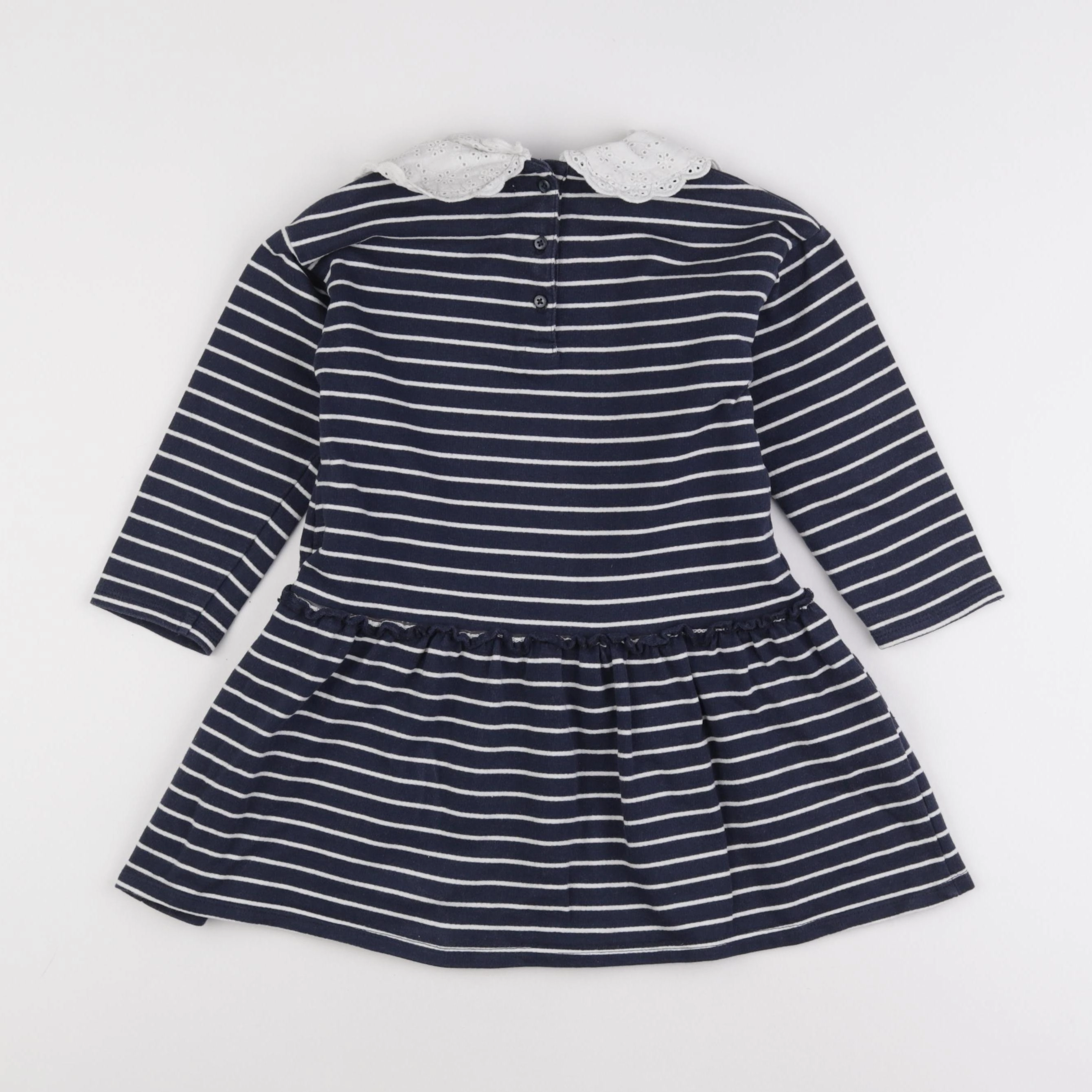 Vertbaudet - robe bleu - 5 ans