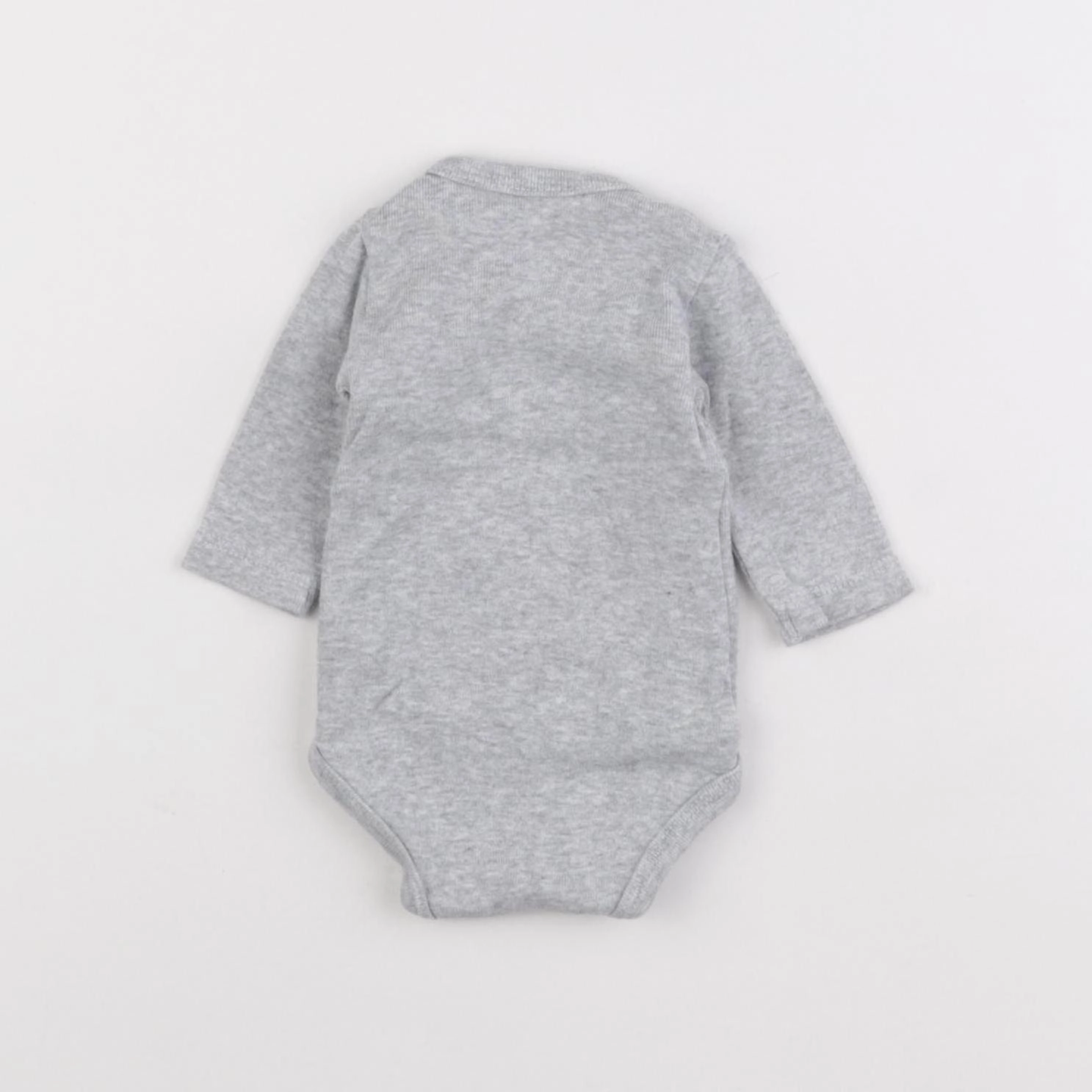 La Redoute - body gris - 0 mois