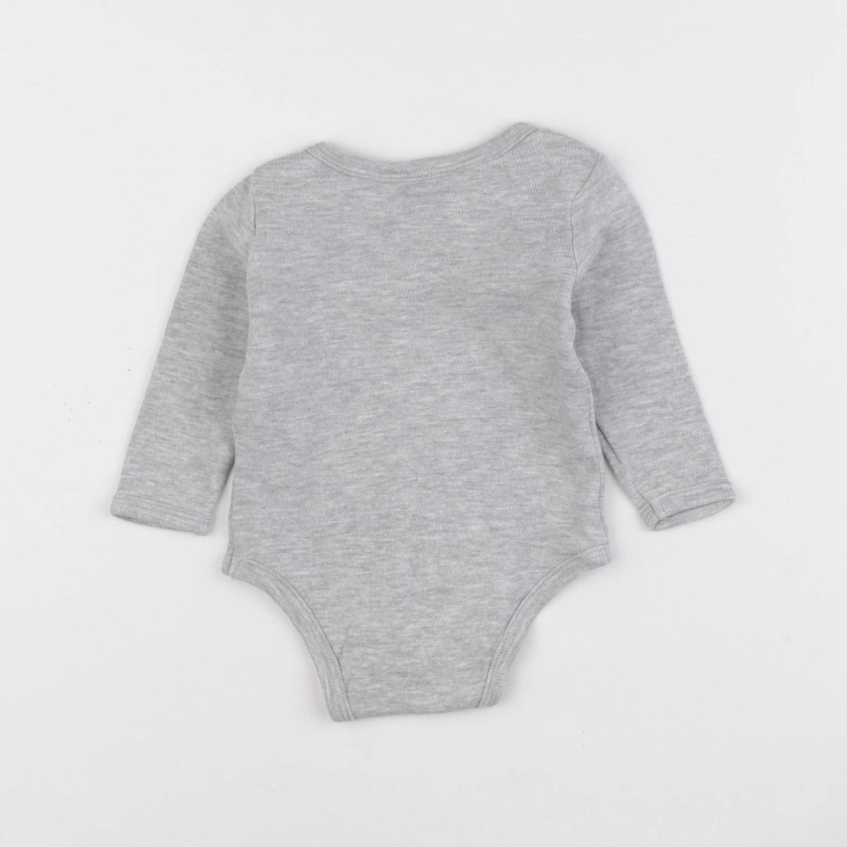 Vertbaudet - body gris - 3 mois