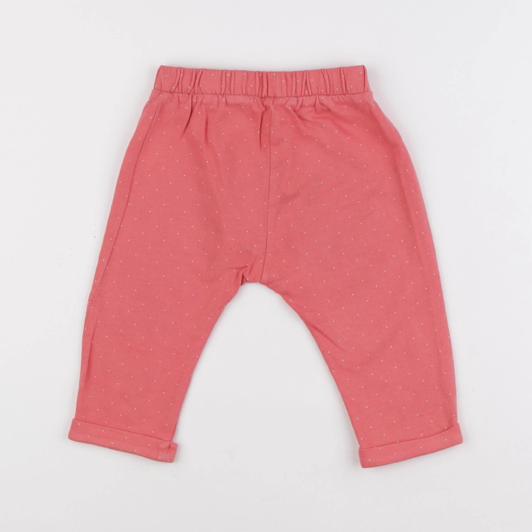 Vertbaudet - pantalon rose - 12 mois