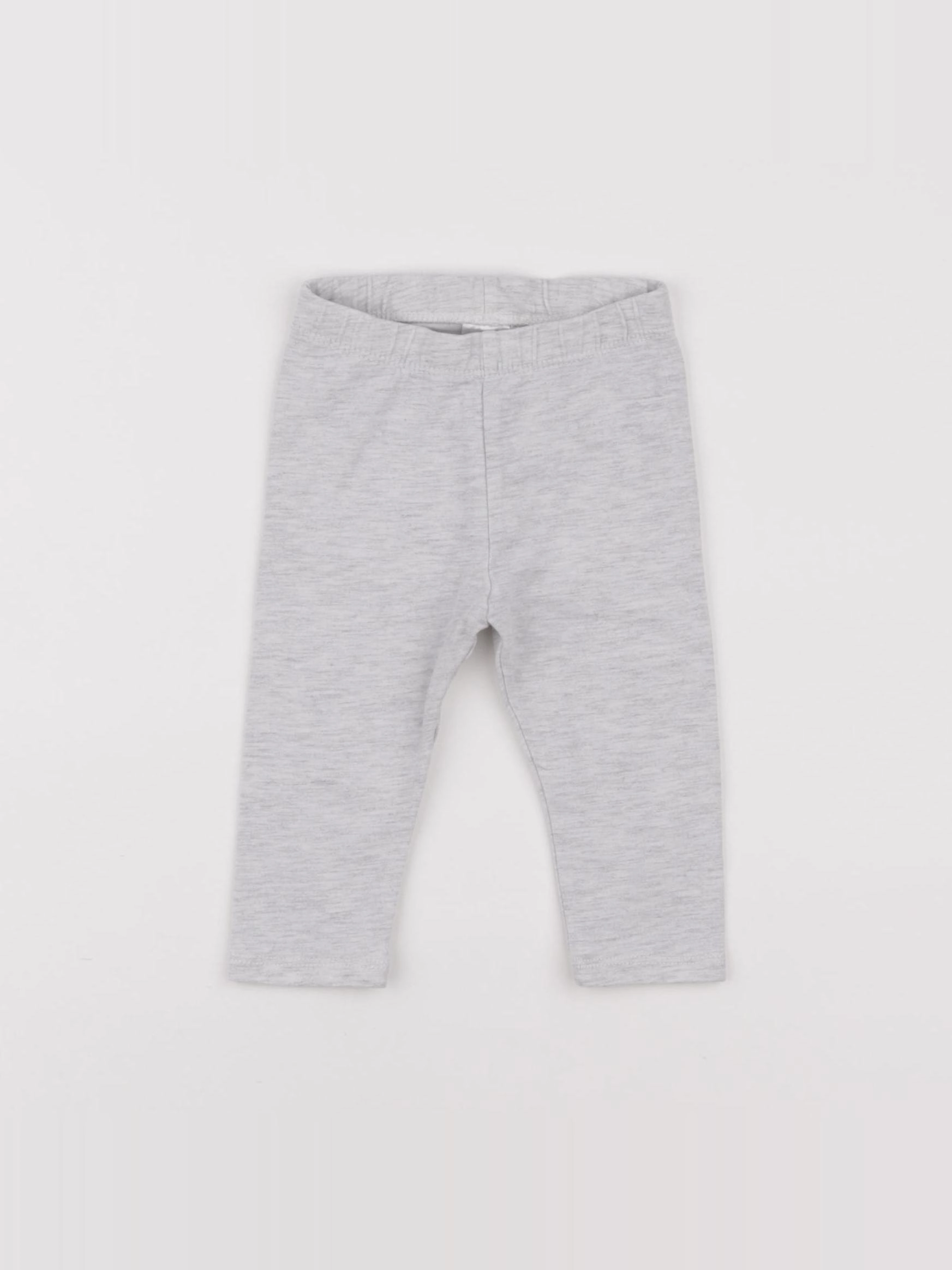 H&M - legging gris - 3/6 mois