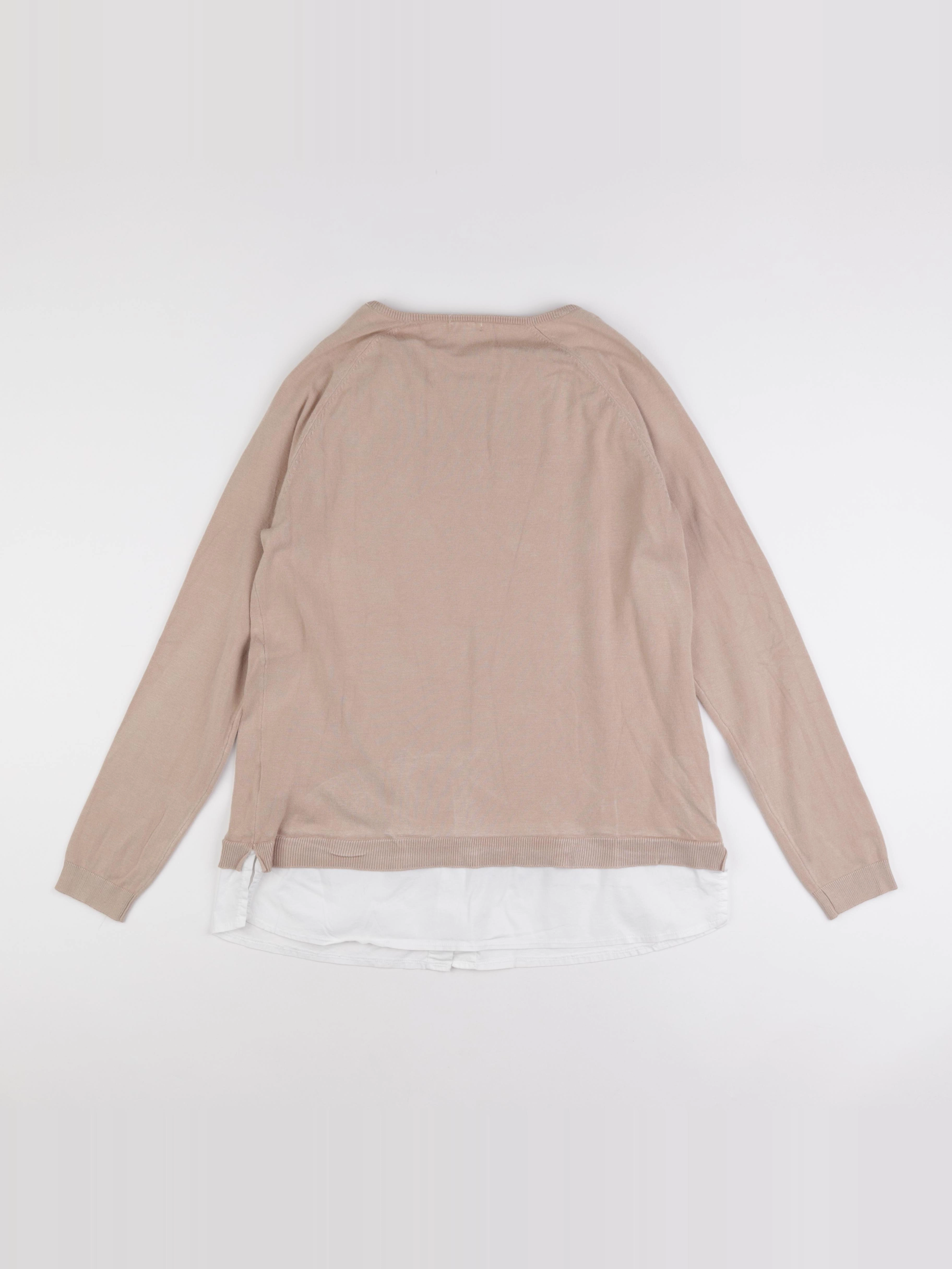 Vertbaudet - pull grossesse, allaitement beige - 42 à 44