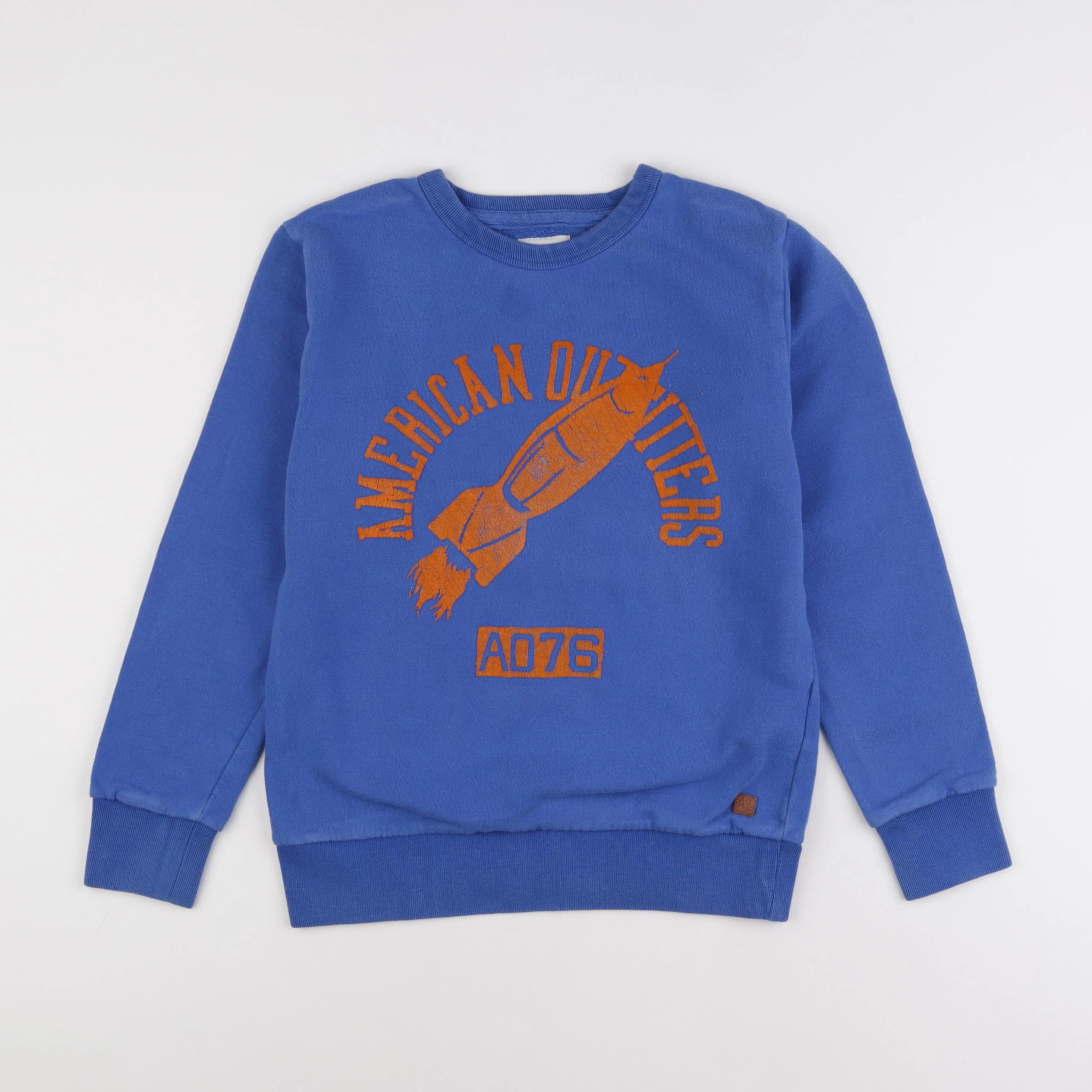 American Outfitters - sweat bleu - 12 ans