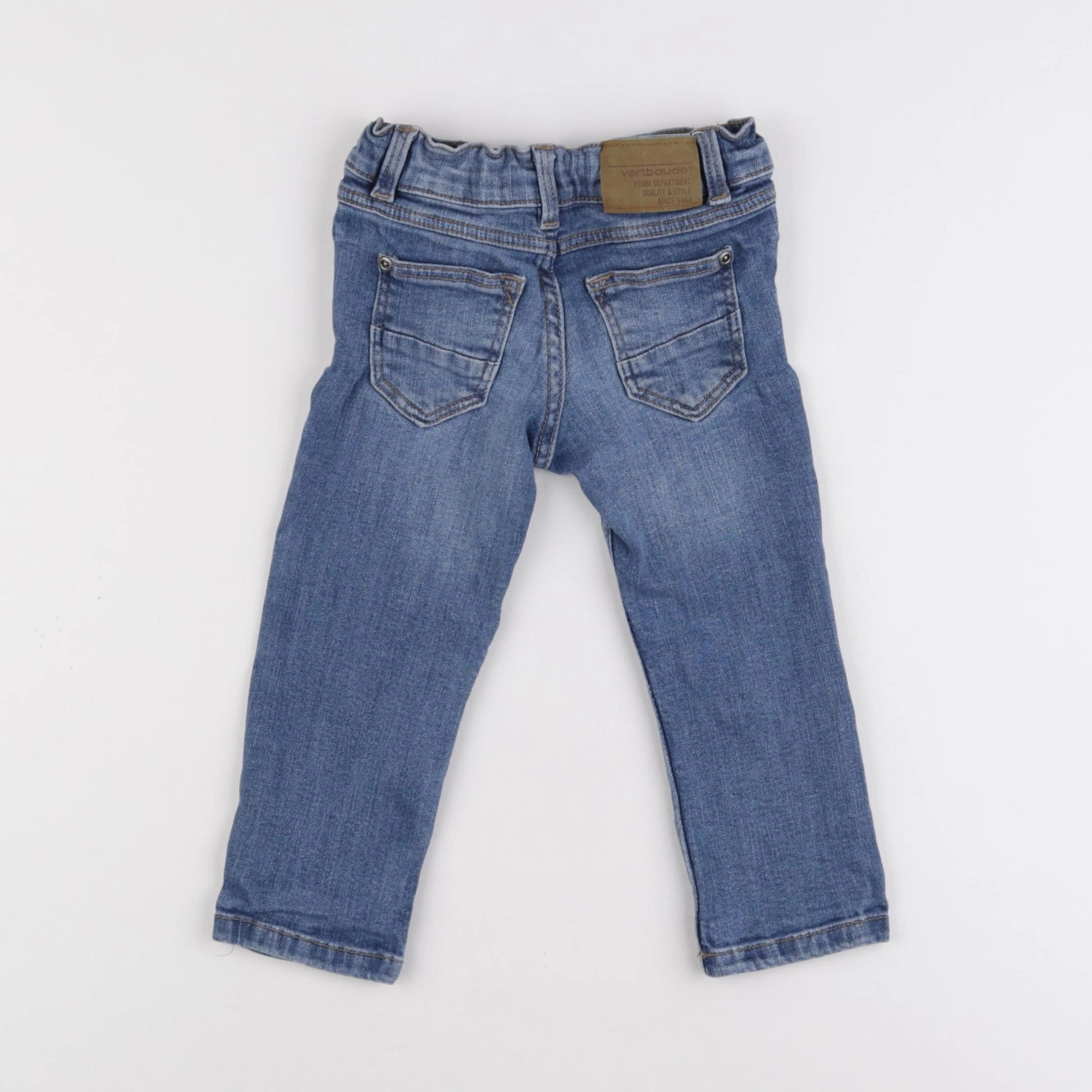 Vertbaudet - jean bleu - 2 ans