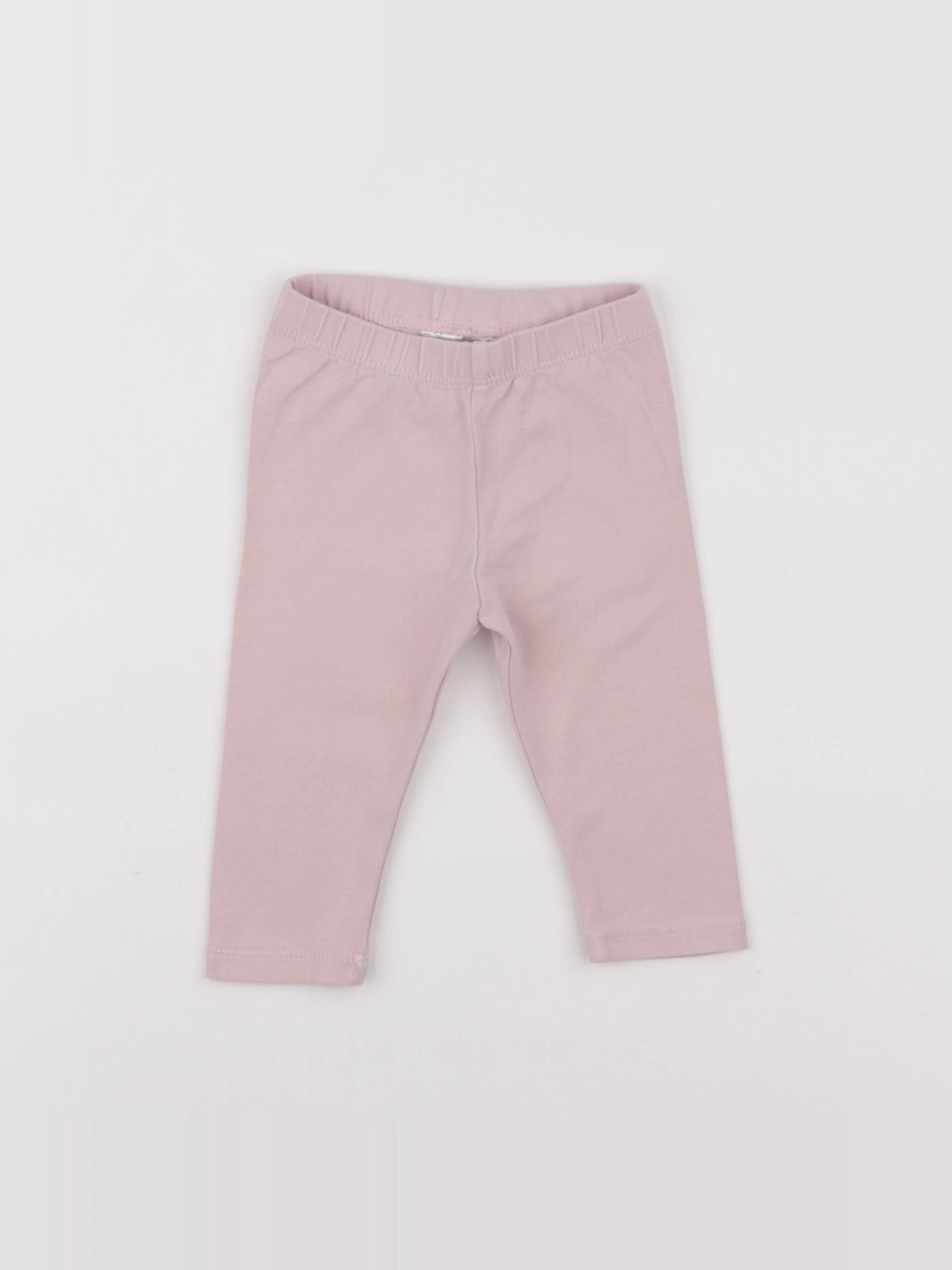 H&M - legging rose - 3/6 mois
