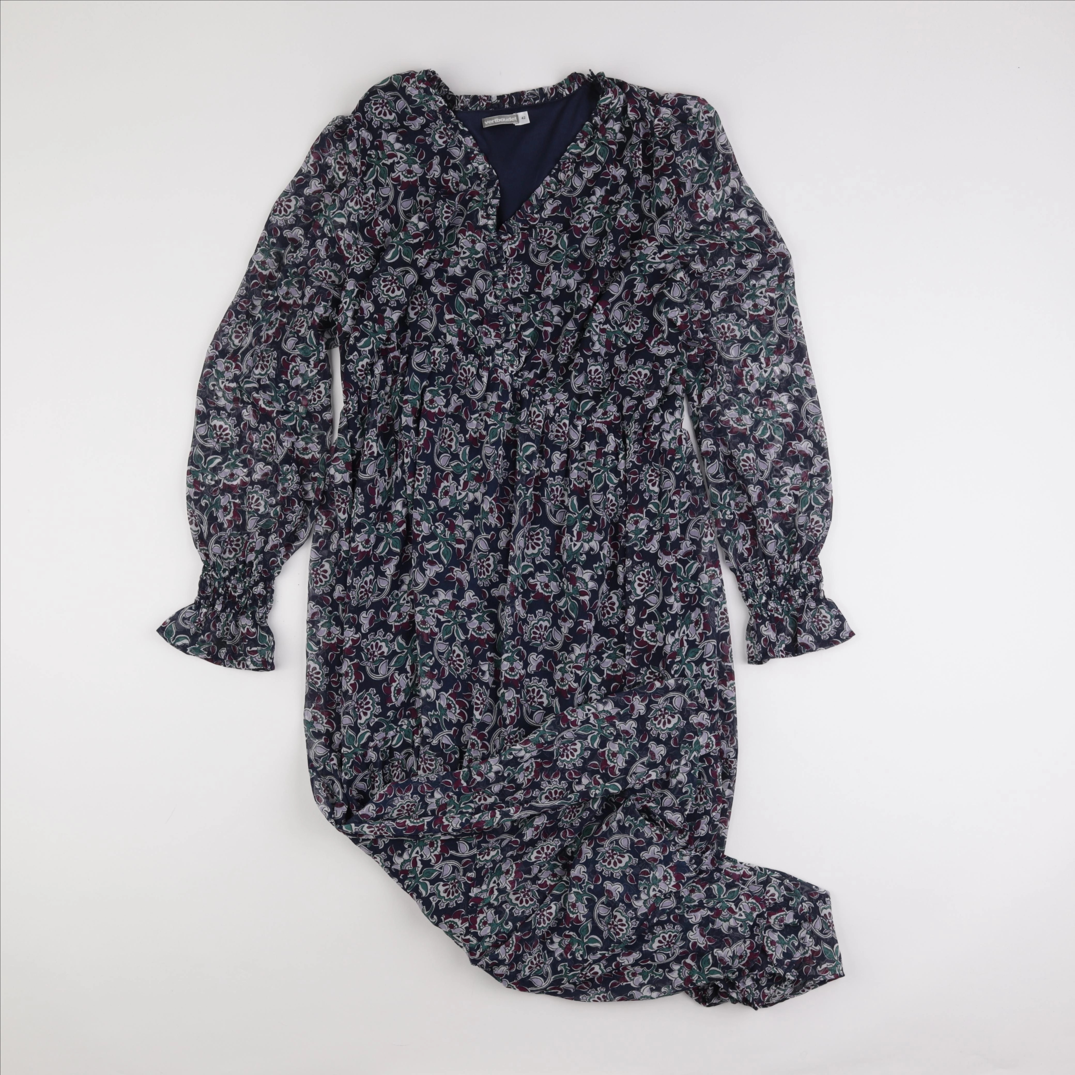Vertbaudet - robe grossesse multicolore - 42